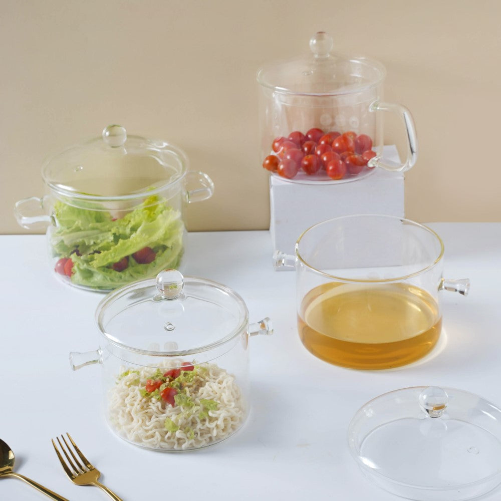 Nestasia Glass Stock Pot - view 9