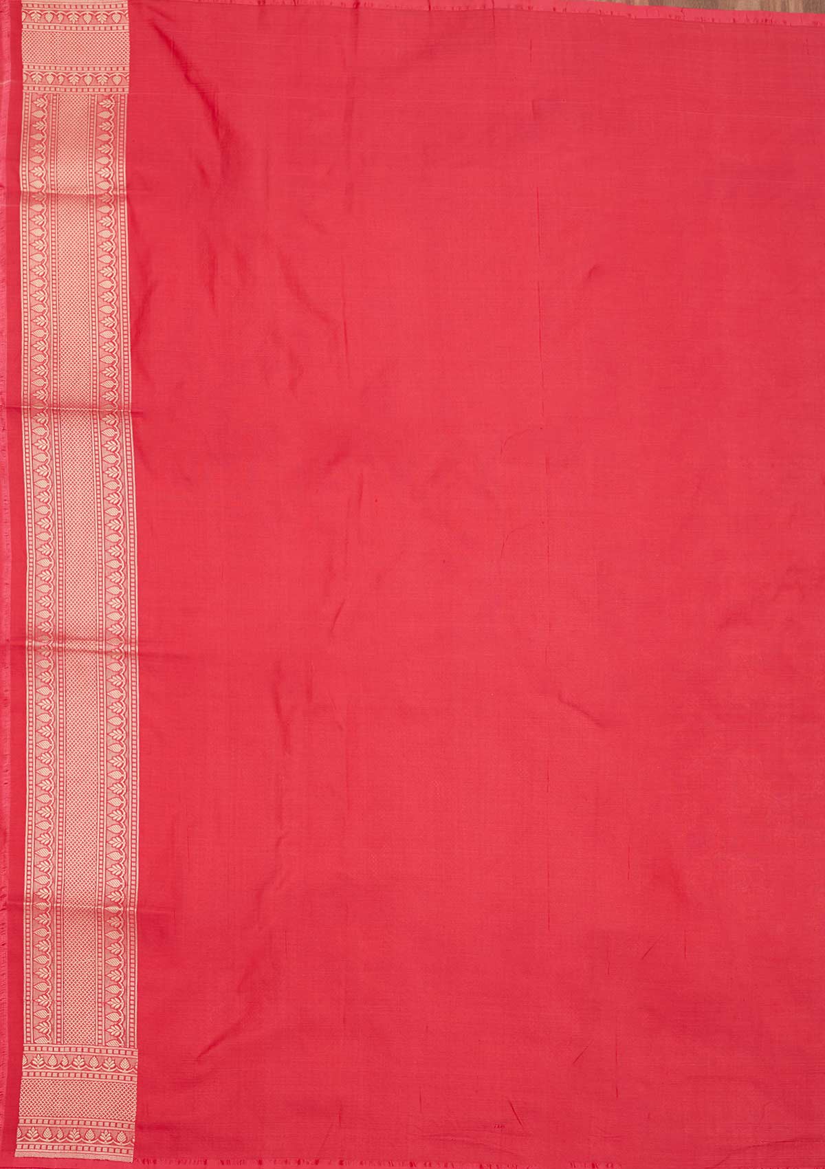 Koskii Pink Zariwork Pure Silk Saree – Women's - view 7