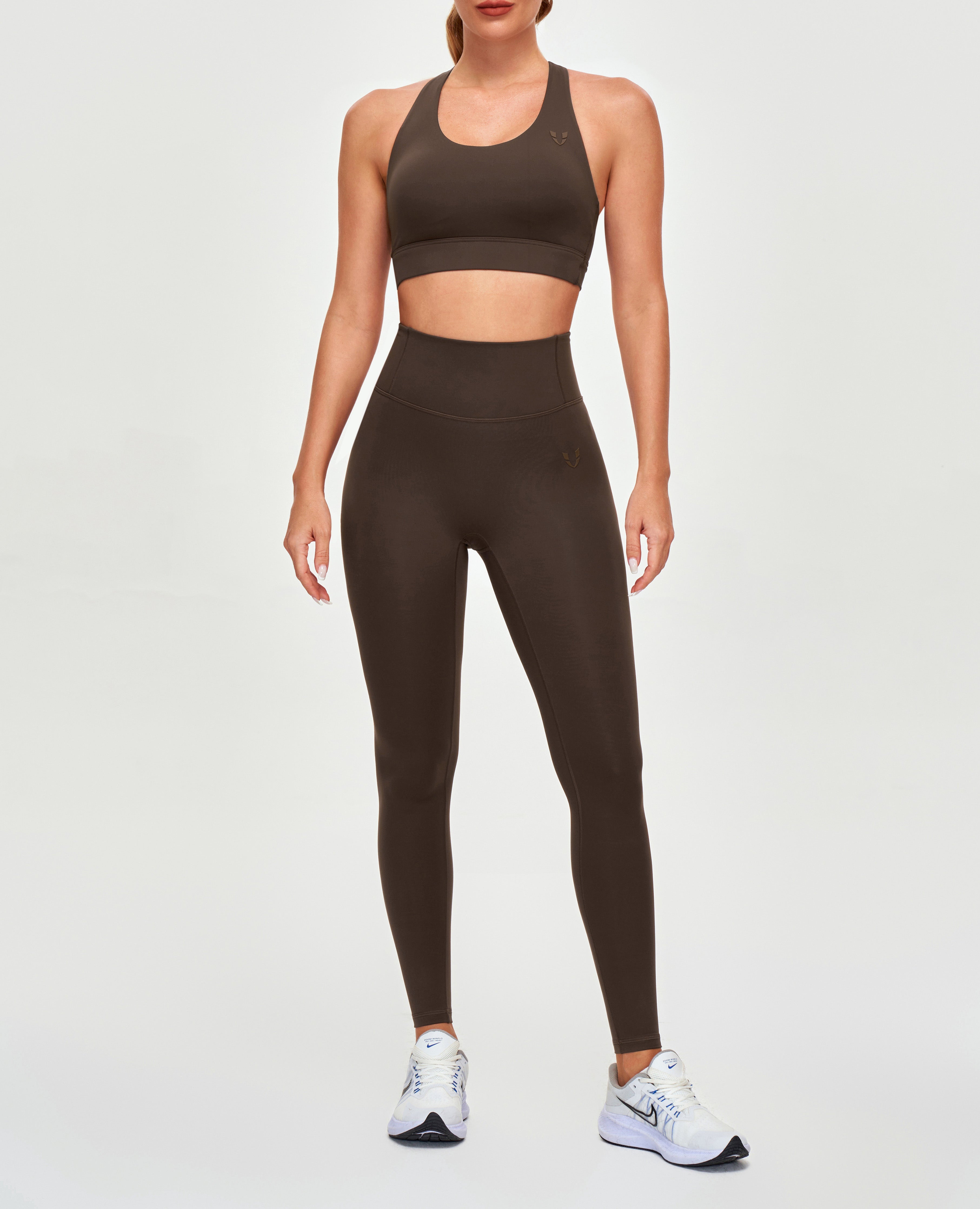 FIRM ABS Energy Sports Bra - Brown - view 5