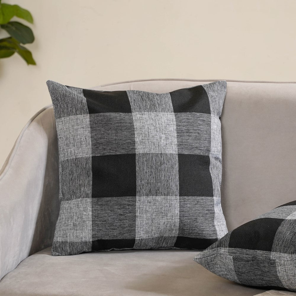 Nestasia Checked Cushion Cover Set of 2 - view 18