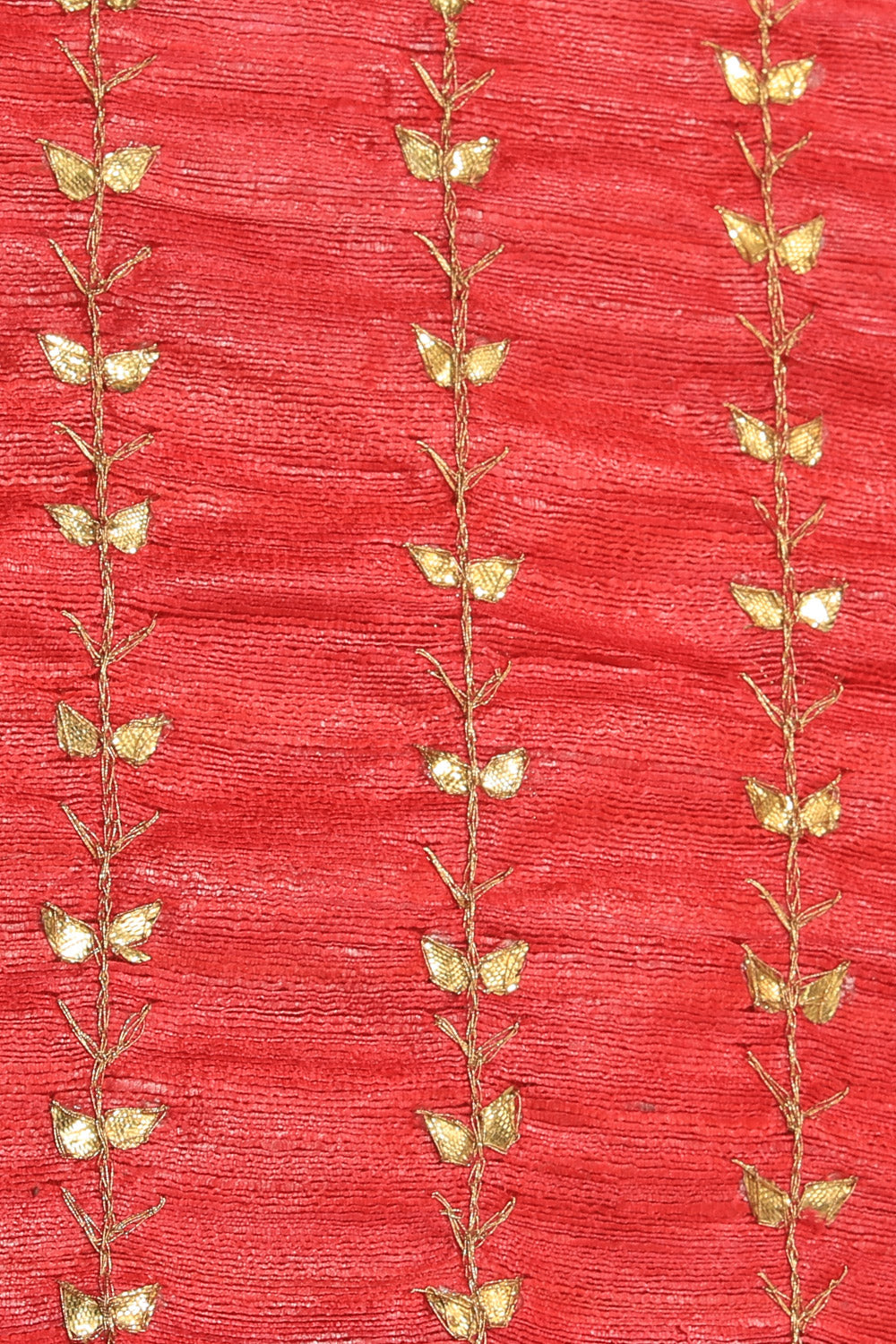 Kalanjali Gota Patti Work Coral Pink Dupatta - view 2