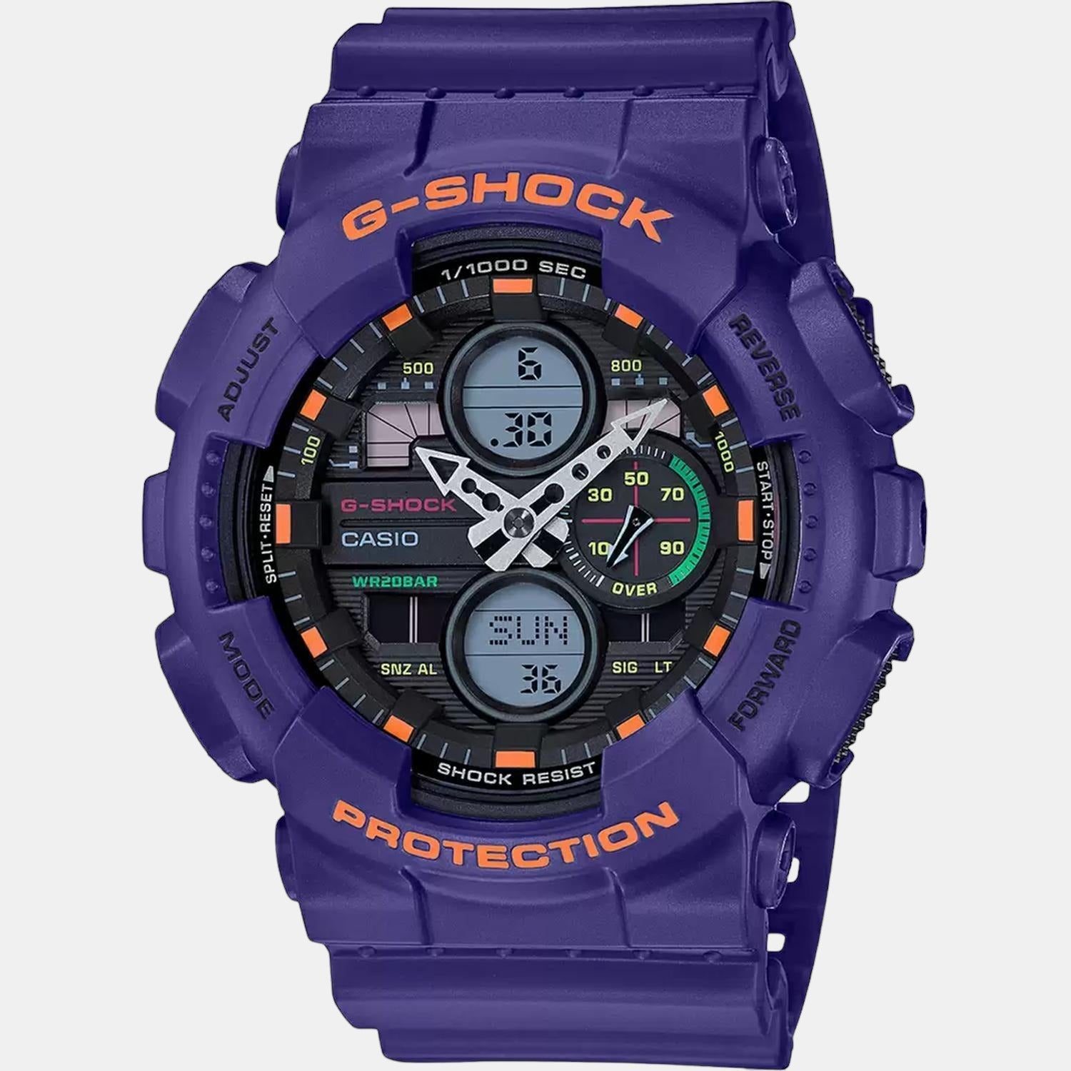 Casio G-Shock Men Quartz Black Dial Analog-Digital Resin Watch G979 - view 2