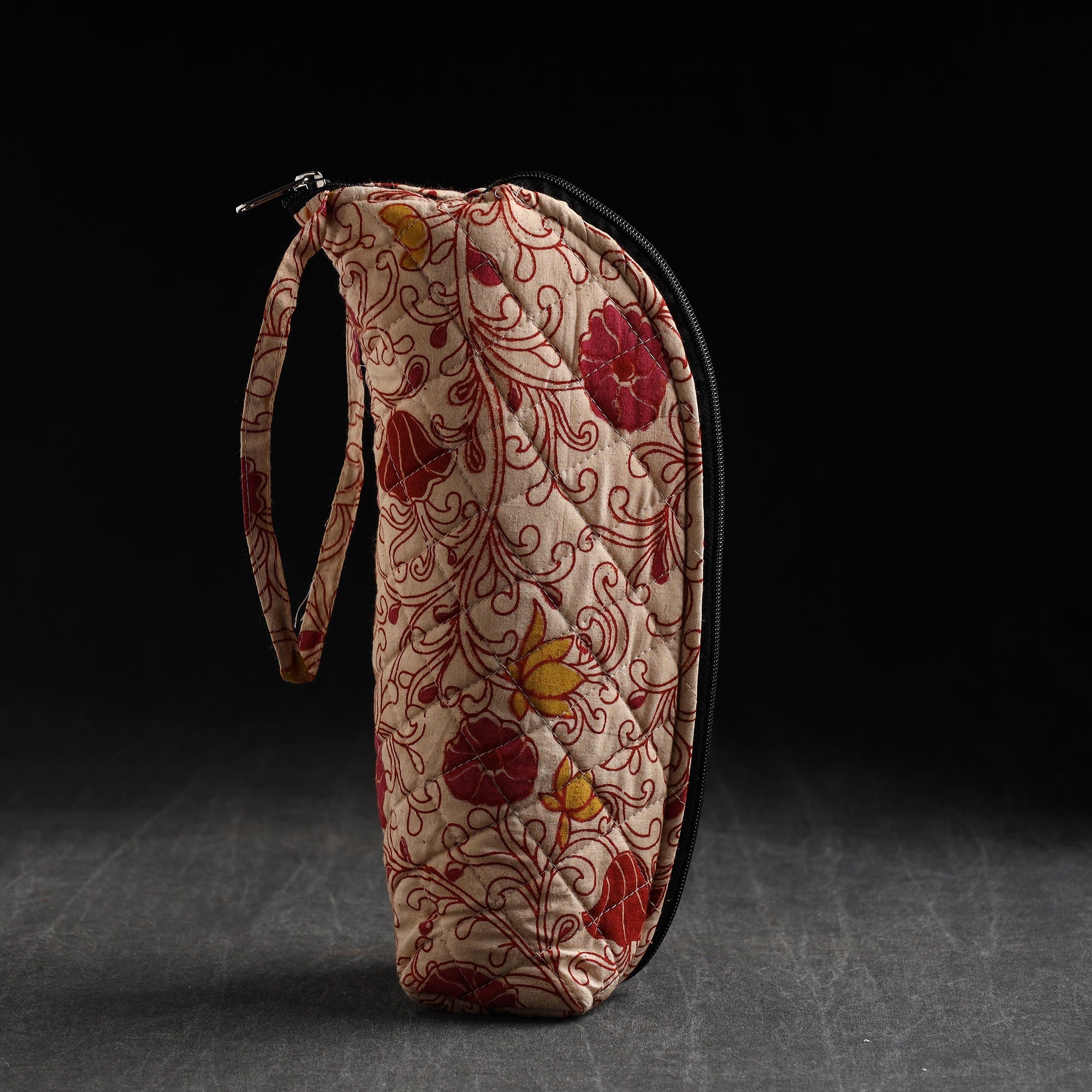 JALPARI Beige - Handmade Cotton 1L Water Bottle Cover 05 - view 2