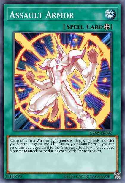 Yu-Gi-Oh! Assault Armor - CRMS-EN092 - Rare - Unlimited