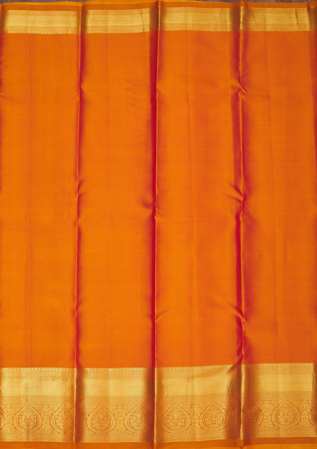 Koskii Mustard Zariwork Pure Silk Saree – Women's - view 7