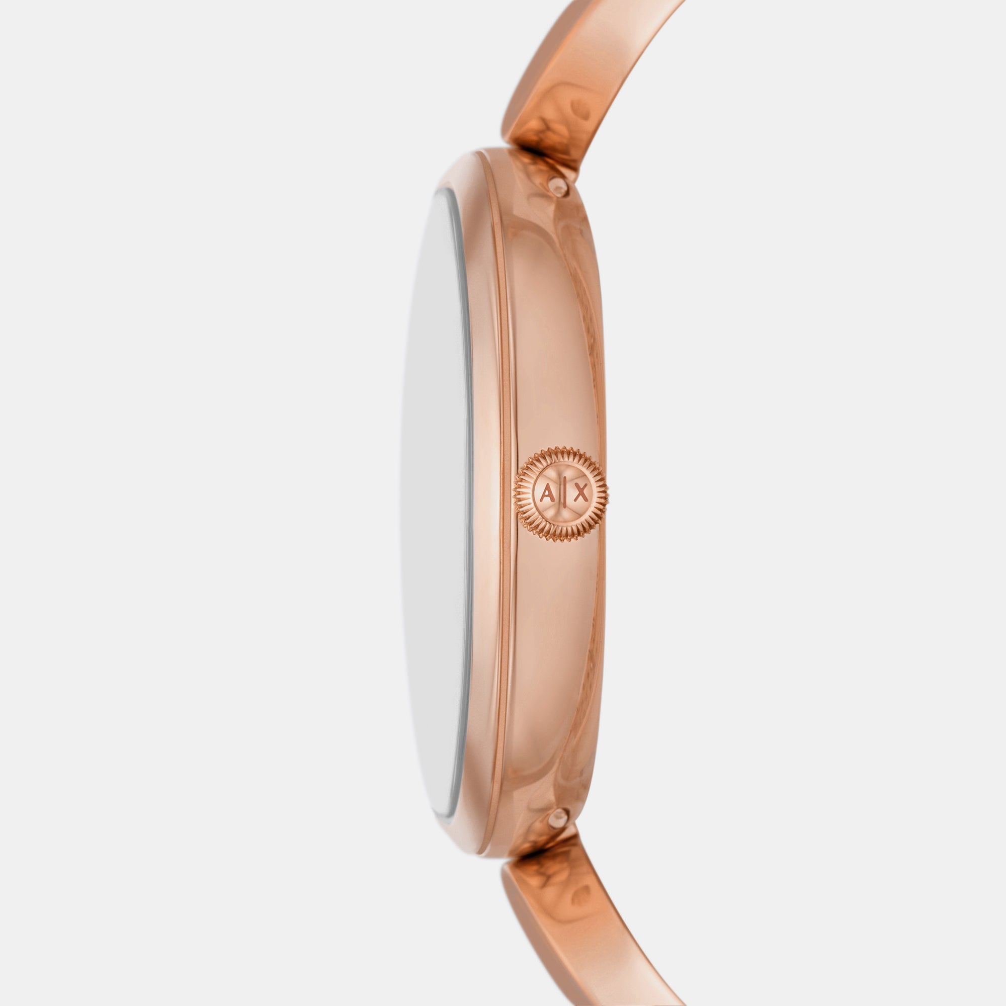 Armani Exchange Brooke Women Quartz Rose Gold Dial Analog Stainless Steel Watch AX5384 - view 8