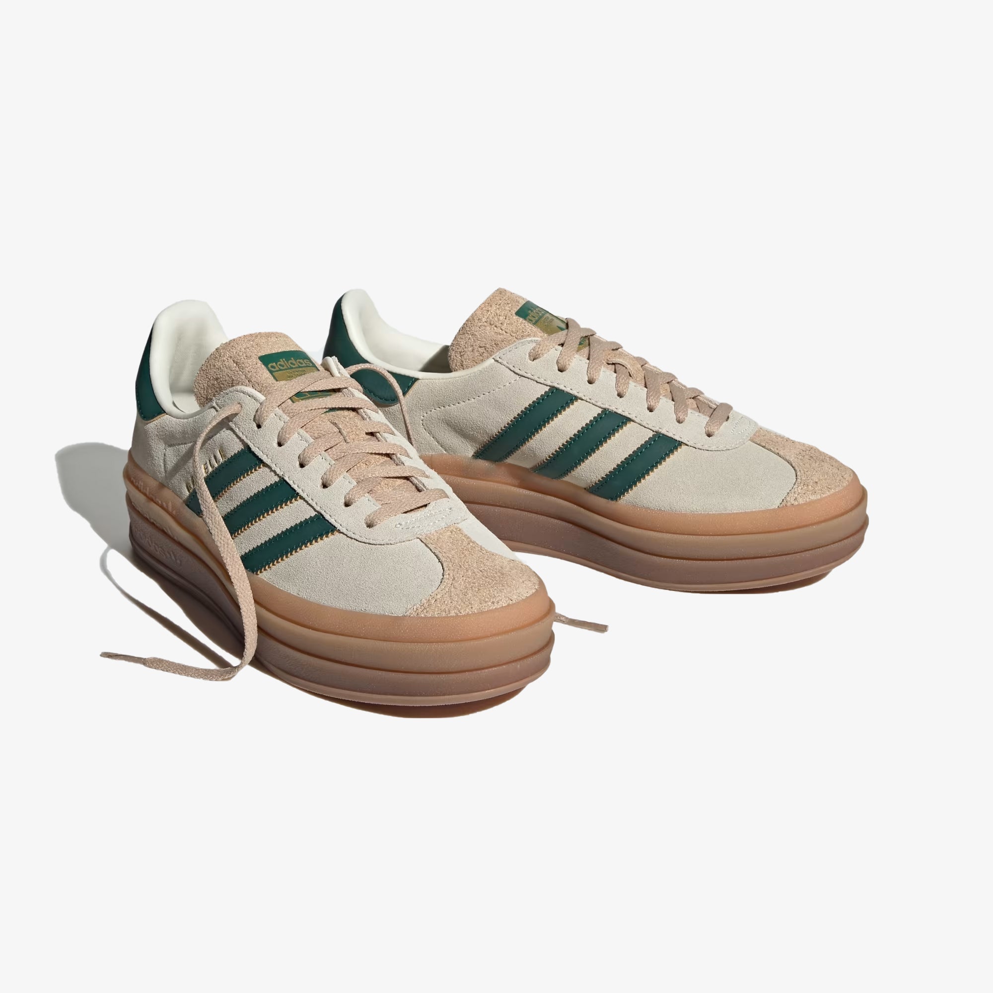 Gazelle cream white – Adidas Originals | GAZELLE { CREAM WHITE/GREEN/MAGIC BEIGE