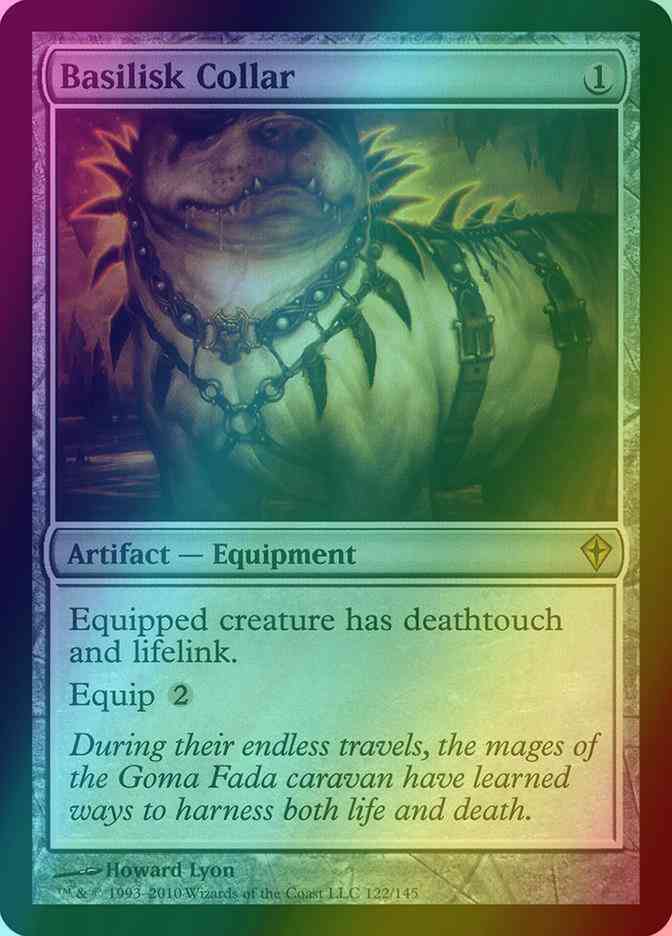 Basilisk collar 122 – Magic Basilisk Collar [122] [Worldwake] [Foil]