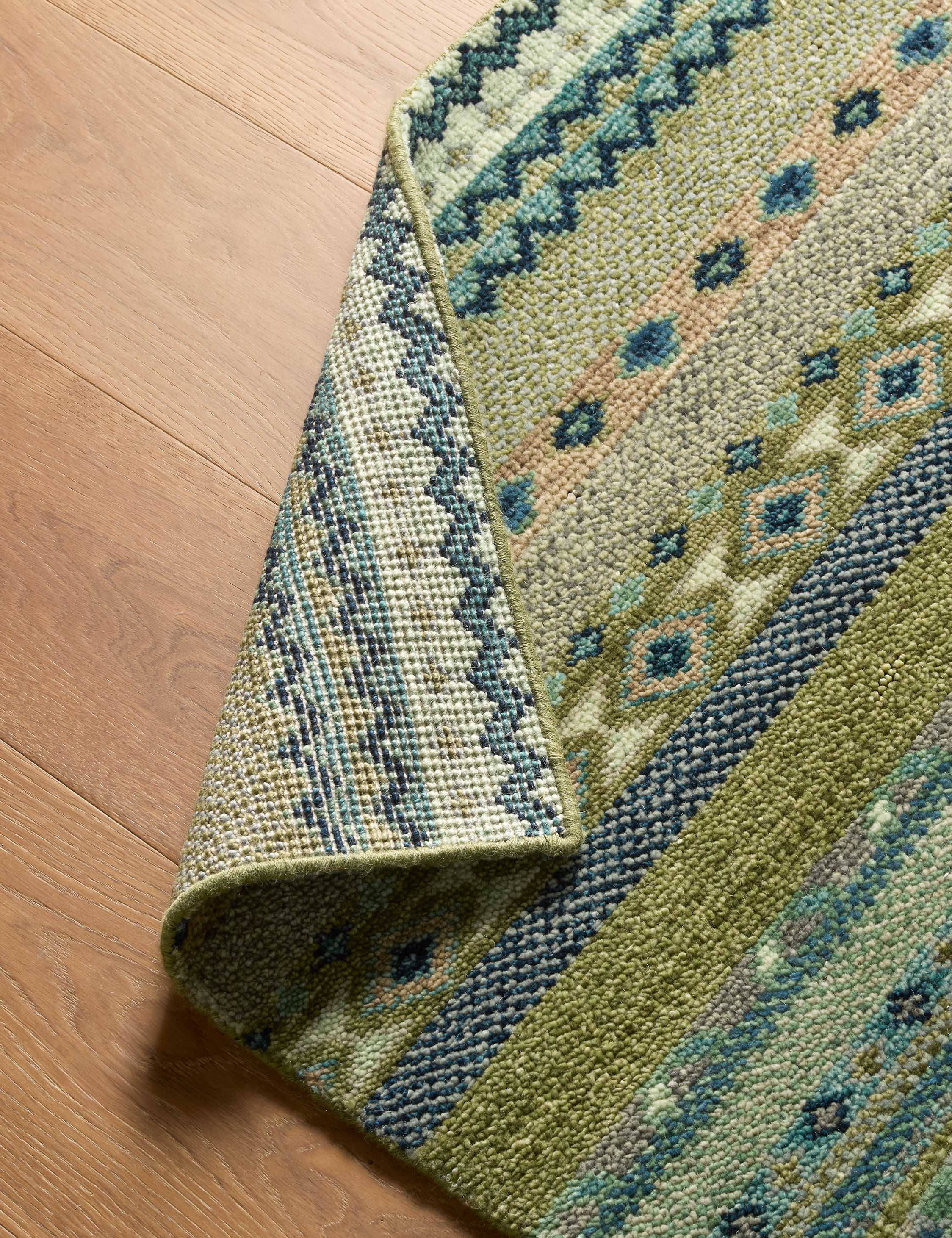 Lulu and Georgia Sufyan Hand-Knotted Wool Rug - view 4