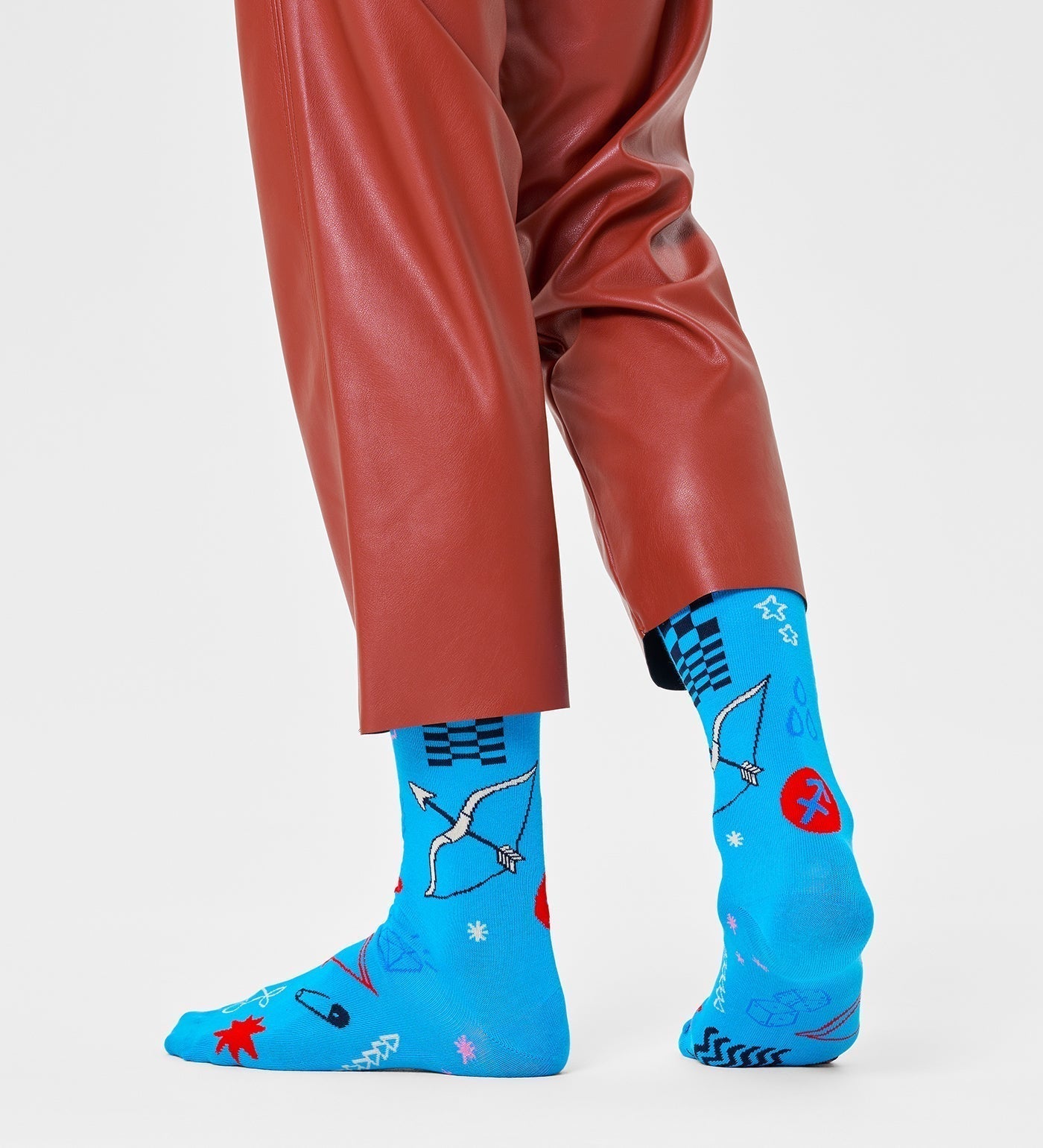 Happy Socks Unisex Sagittarius Crew Length Socks for Women and Men - view 2