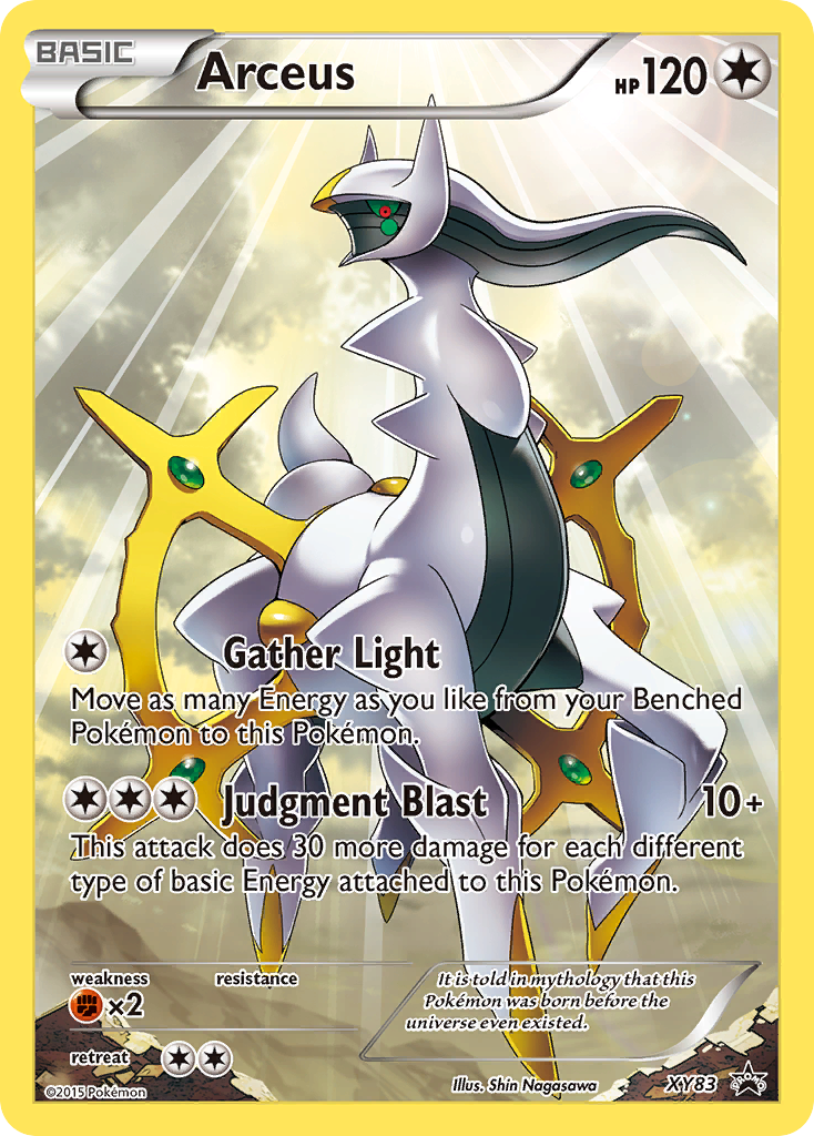 Promo xyp-xy83 holo – Pokémon Arceus - XY83 - Promo [xyp-XY83] [Holo] - Arceus - XY83 - Promo