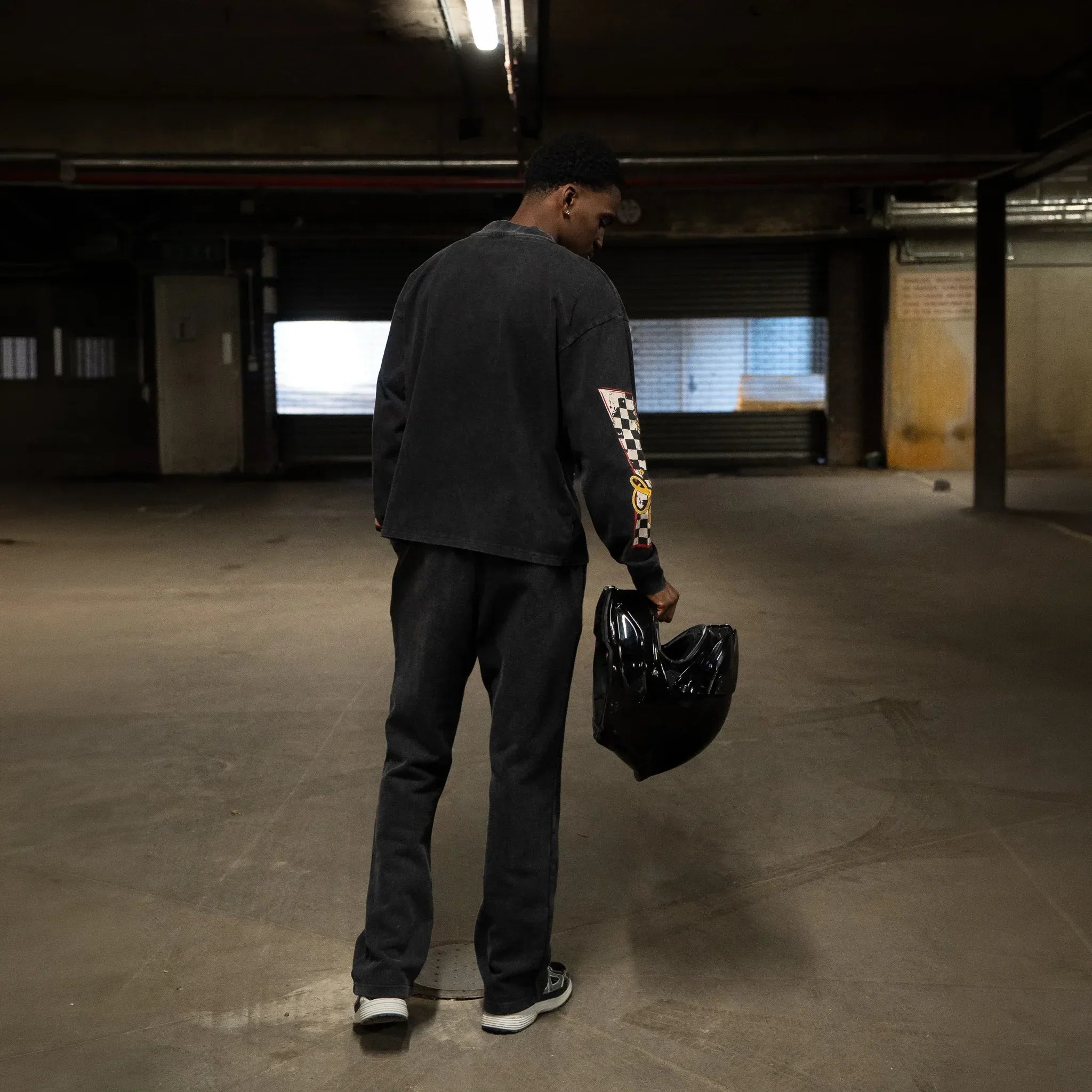 SIARR No Limits L/S Washed Black T-Shirt - view 5