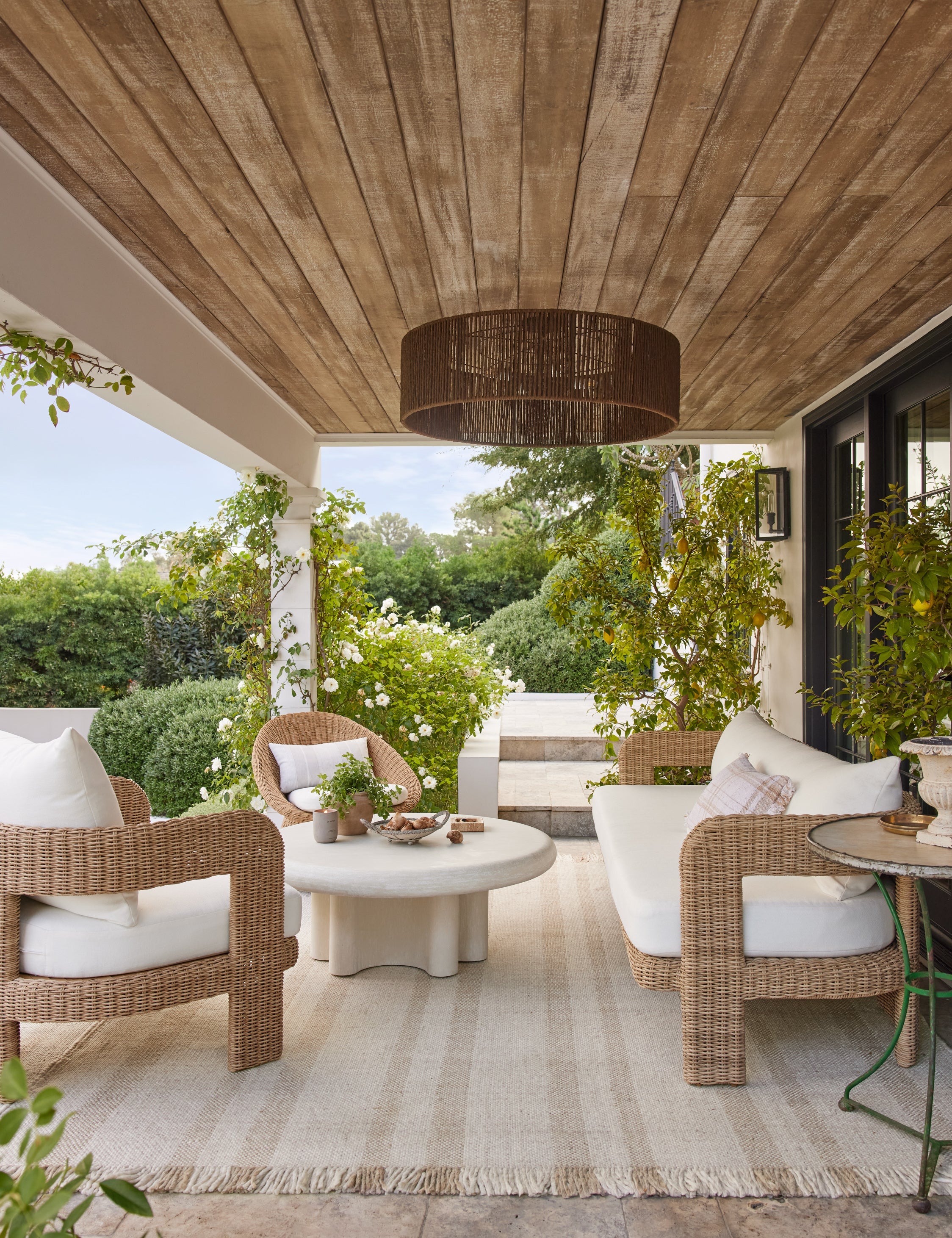 Lulu and Georgia Croze Handwoven Indoor / Outdoor Rug - view 2