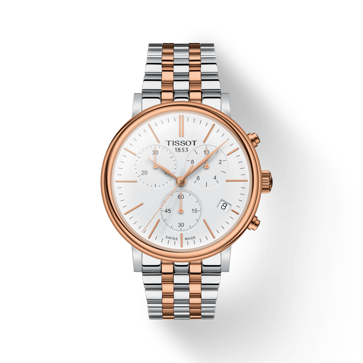 Tissot T-Classic Carson White Dial Men 41mm - view 2