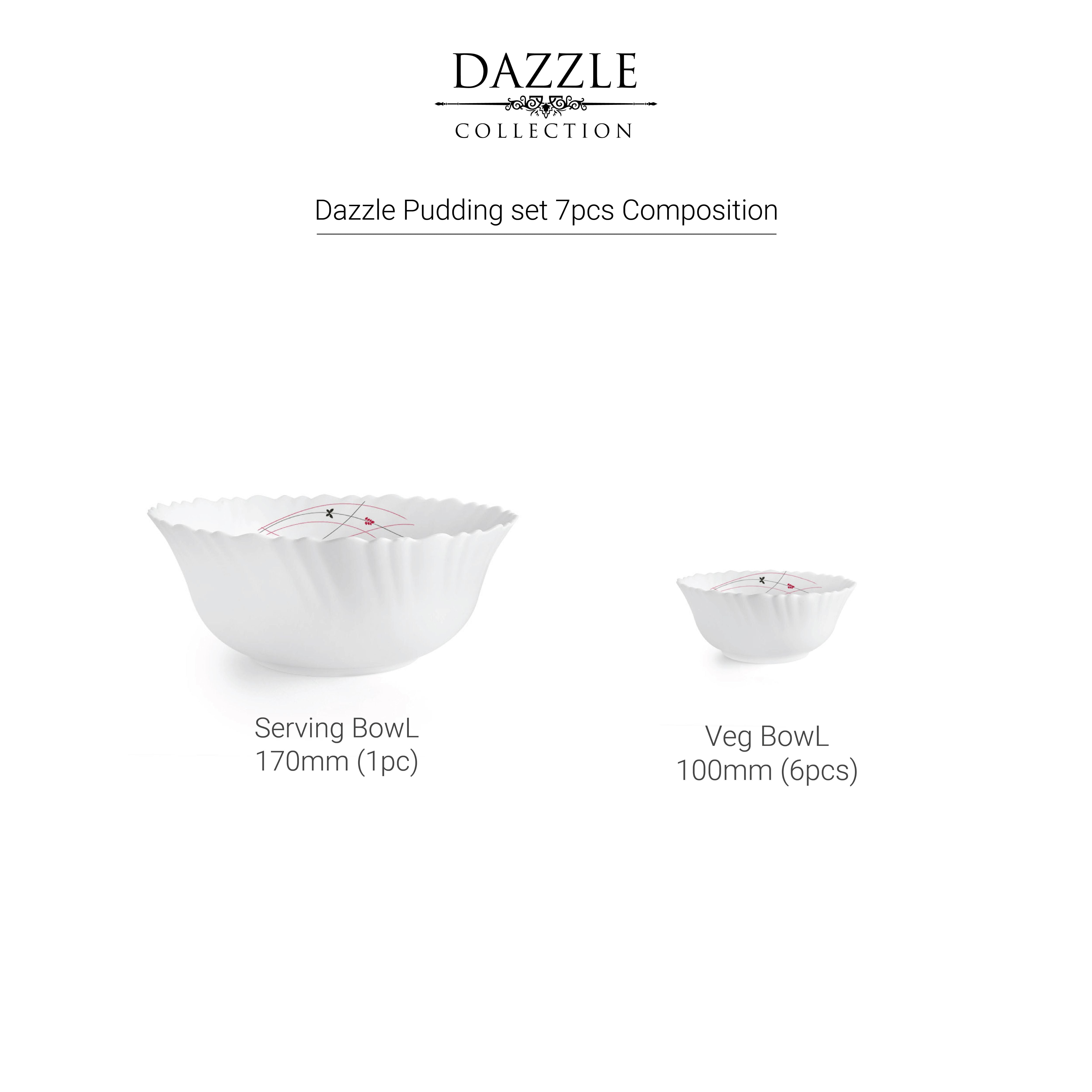 Cello Dazzle Series Pudding Gift Set, 7 Pieces - view 42