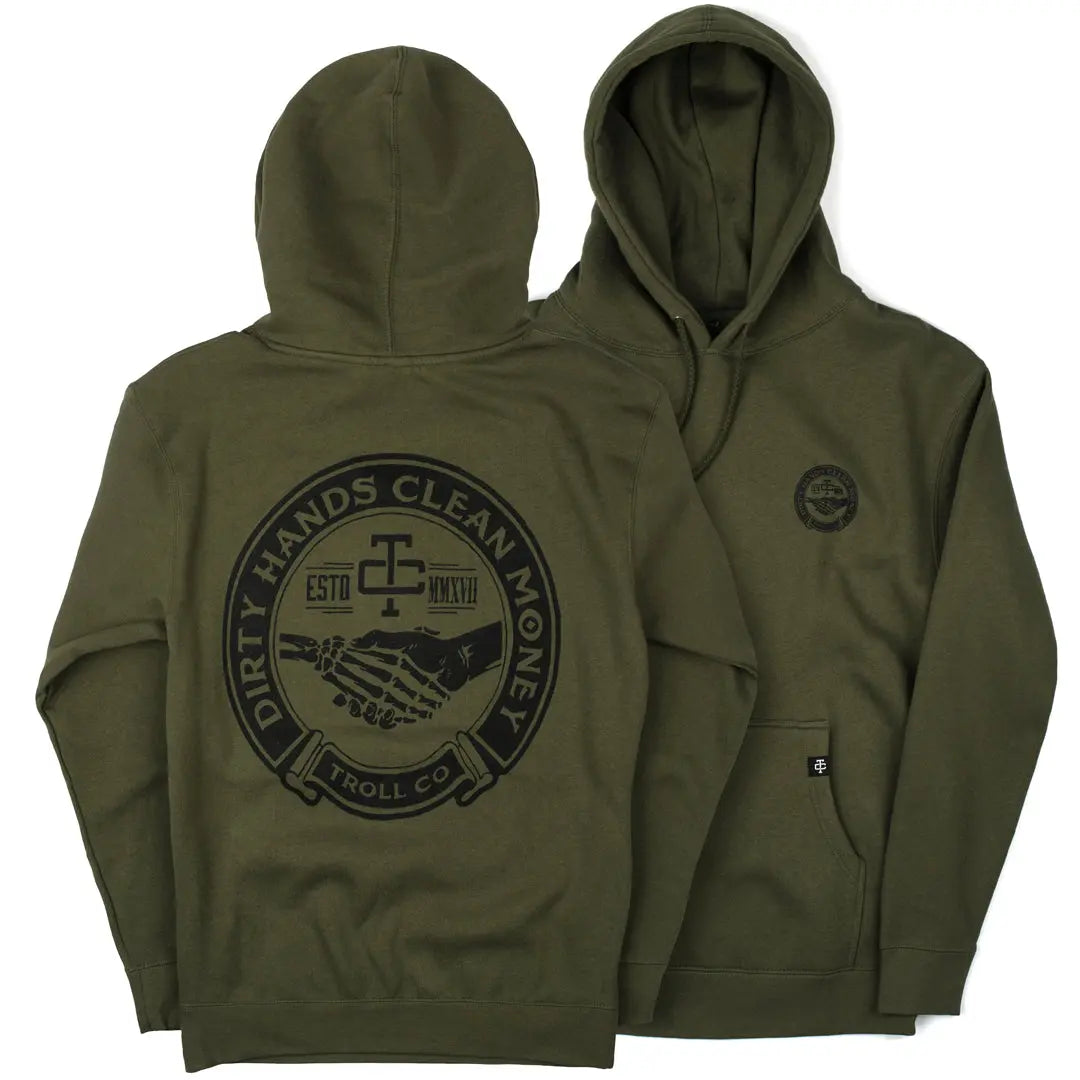 Radial Haggler Hoodie – Military Green