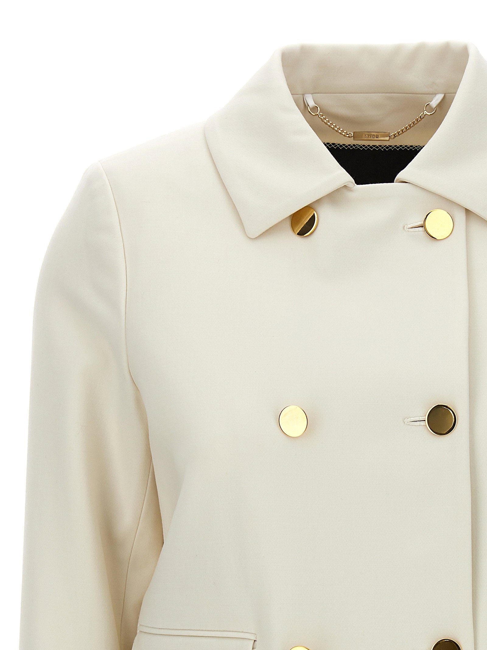 Kiton Cropped Double-breasted Jacket - view 3