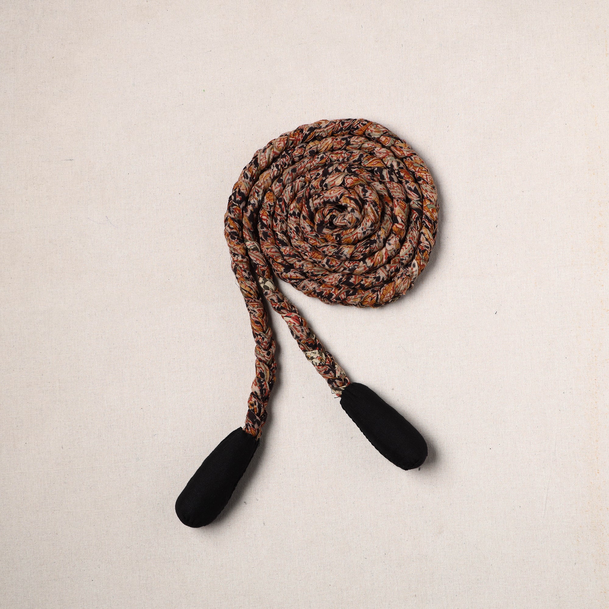 NOORI BAZAR Handmade Upcycled Fabric Skipping Rope 10