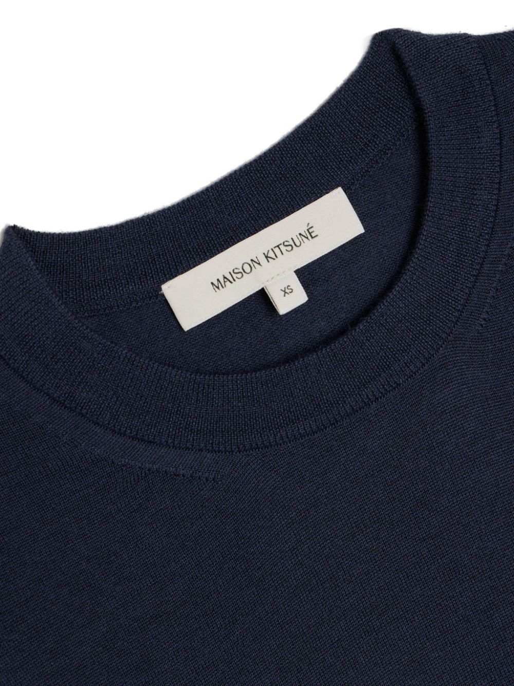 Maison Kitsuné Maison Kitsune W Baby Fox Patch Regular Jumper - view 2