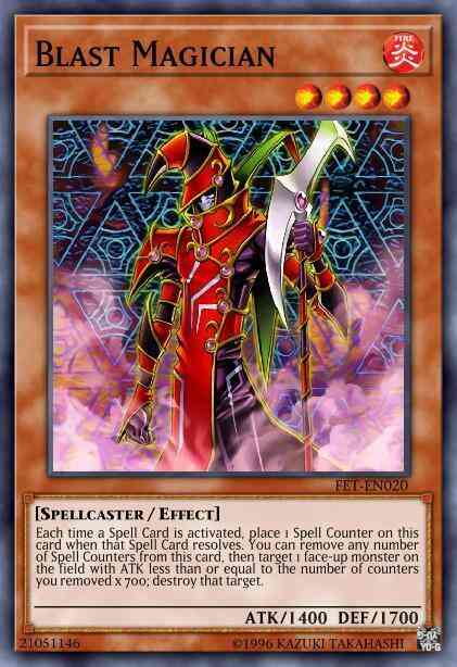 Yu-Gi-Oh! Blast Magician - SD6-EN014 - Common - Unlimited