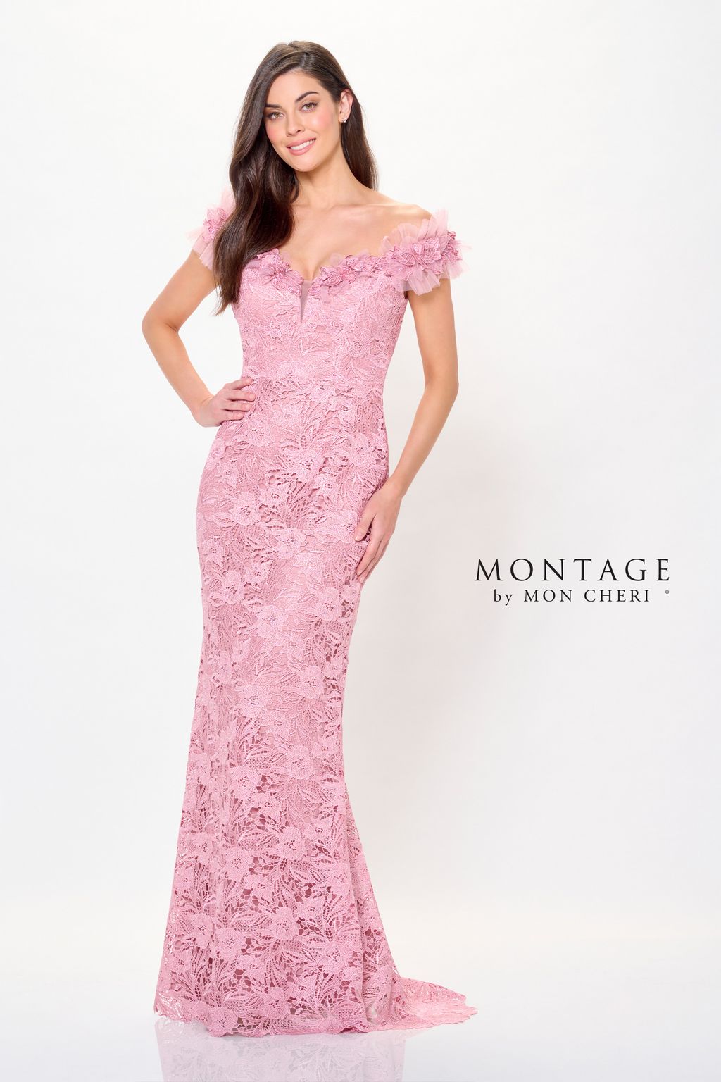 Montage M917 Long Formal Mermaid Evening Dress - view 4