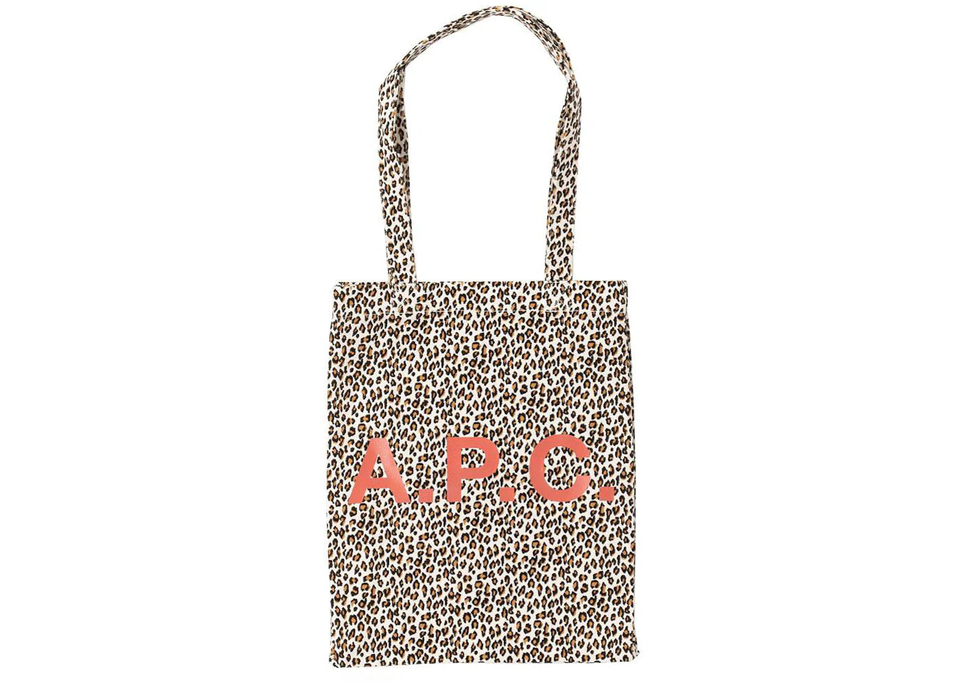 P c lou – A.P.C. Lou Tote Bag Leopard Print Canvas