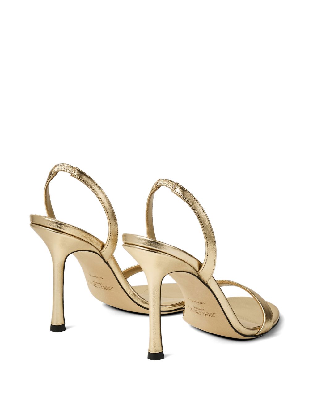 JIMMY CHOO Sandals GOLD – 100% Goat - view 2