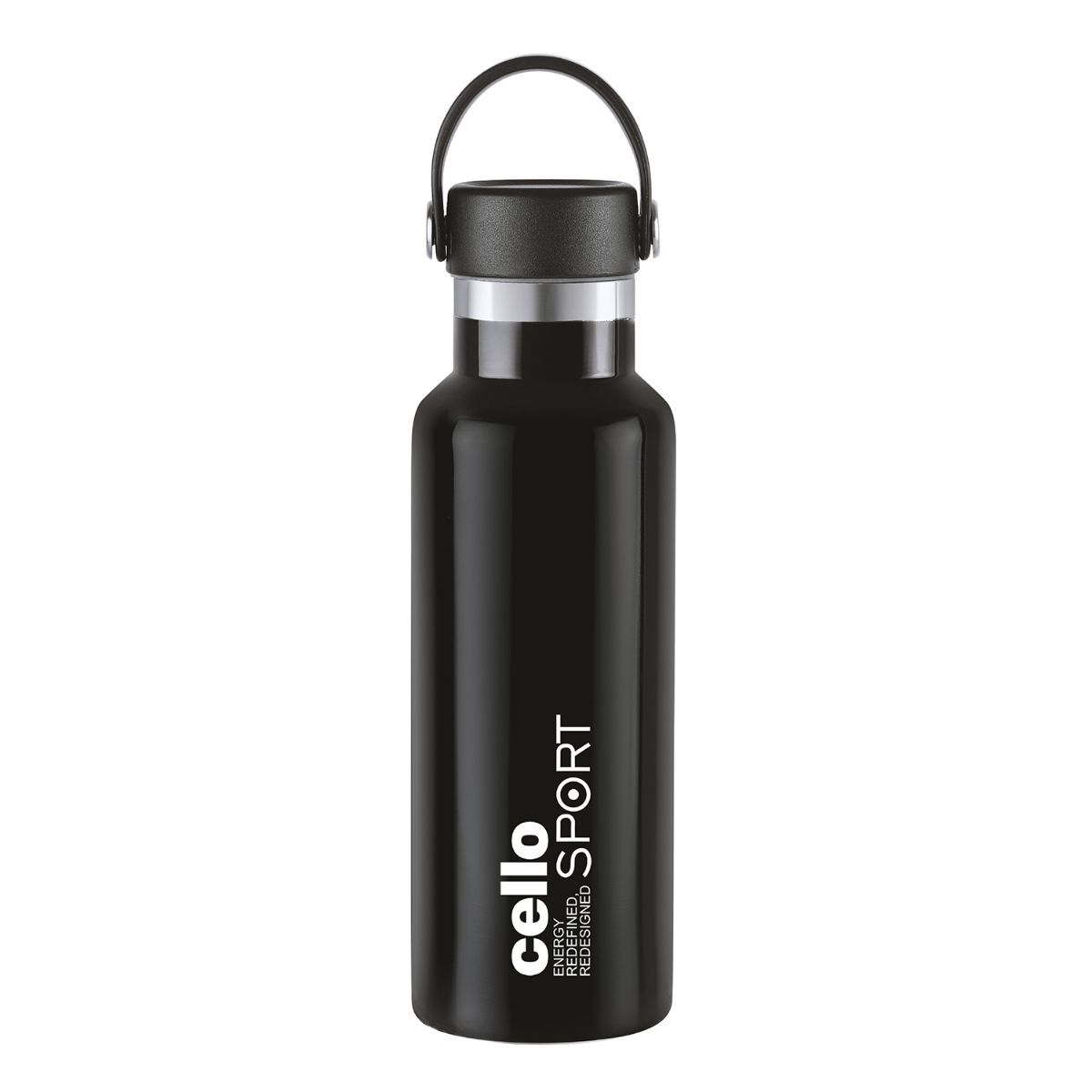 Cello Aqua Bliss Flask, Vacusteel Water Bottle, 600ml - view 7