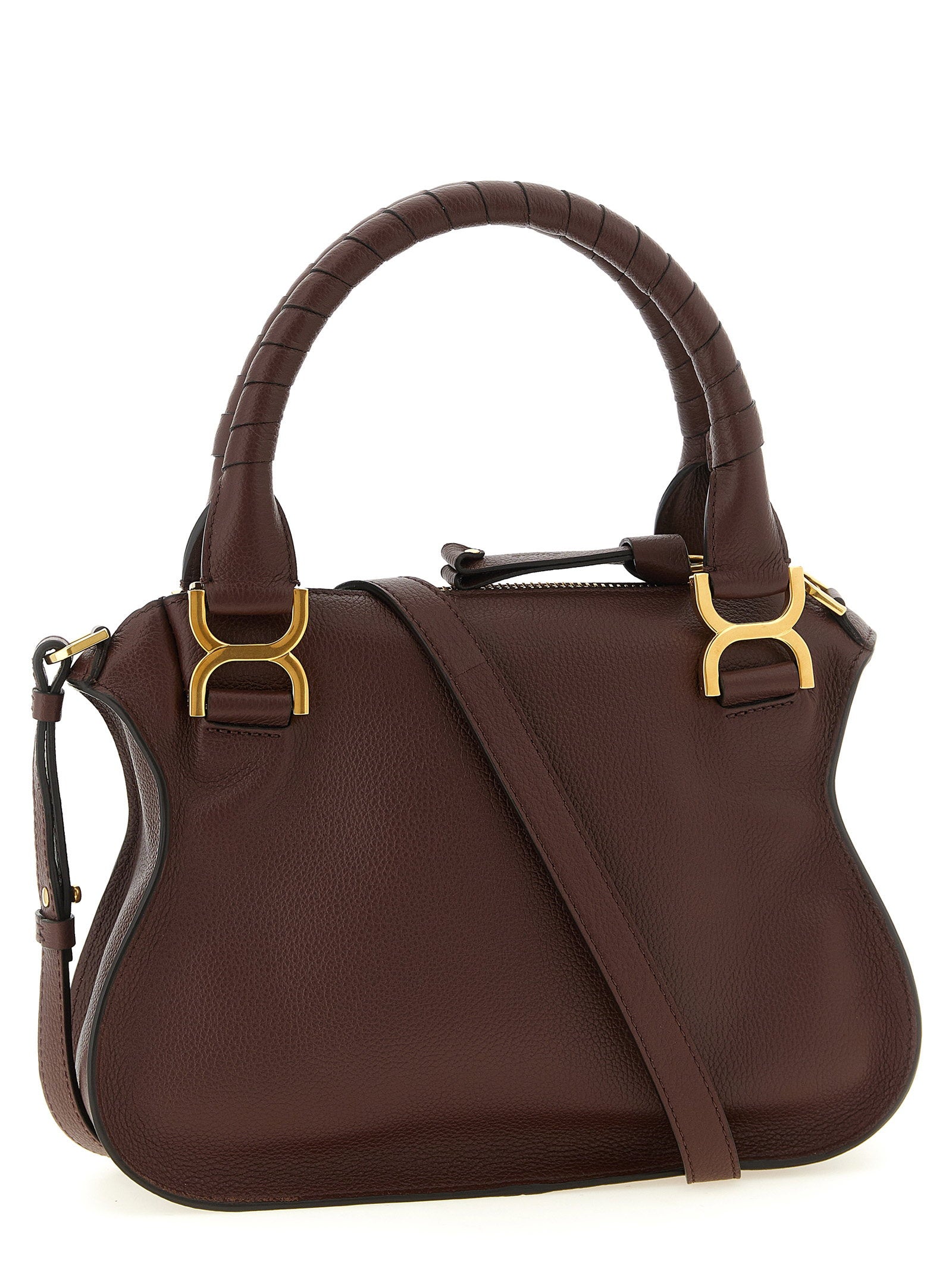 Chloé Marcie Bag With Saddle Stitching - view 2