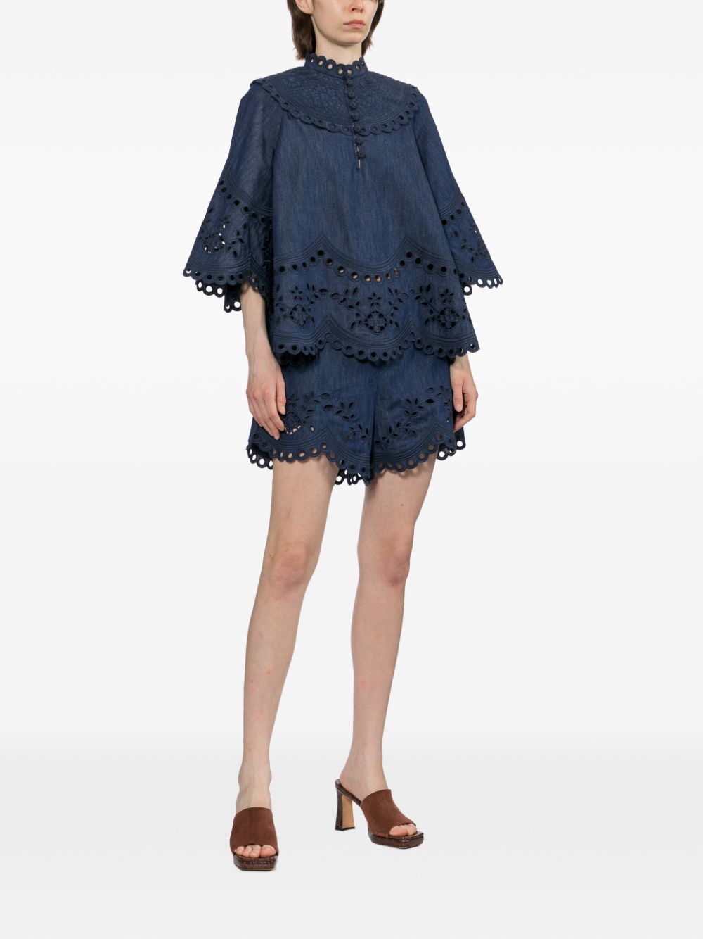 Zimmermann Zimmermann Shorts – 100% Cotton - view 2