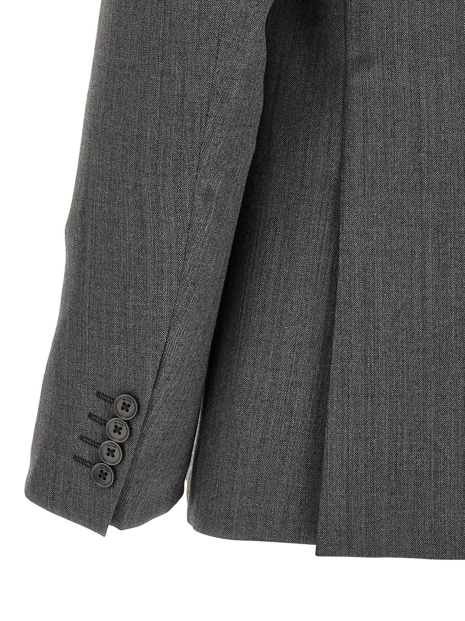 Pal Zileri Double-breasted Wool Dress – 100% wool - view 3