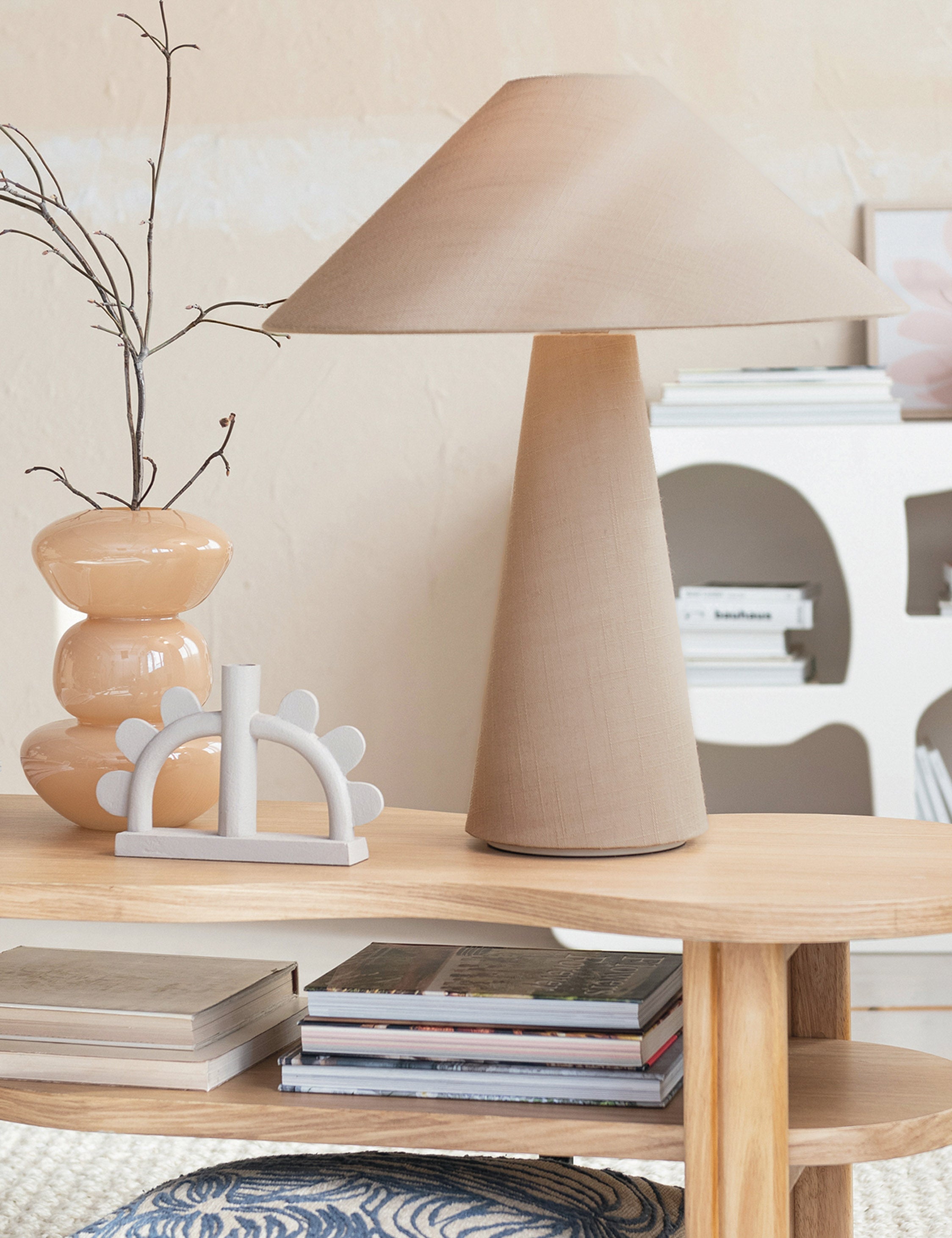 Lulu and Georgia Napier Table Lamp – Natural - view 2