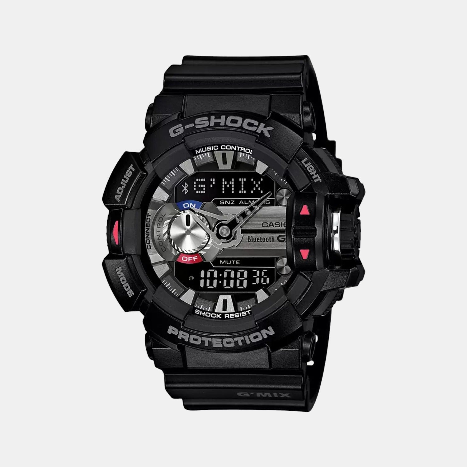 Casio G-Shock Men Quartz Black Dial Analog-Digital Resin Watch G556