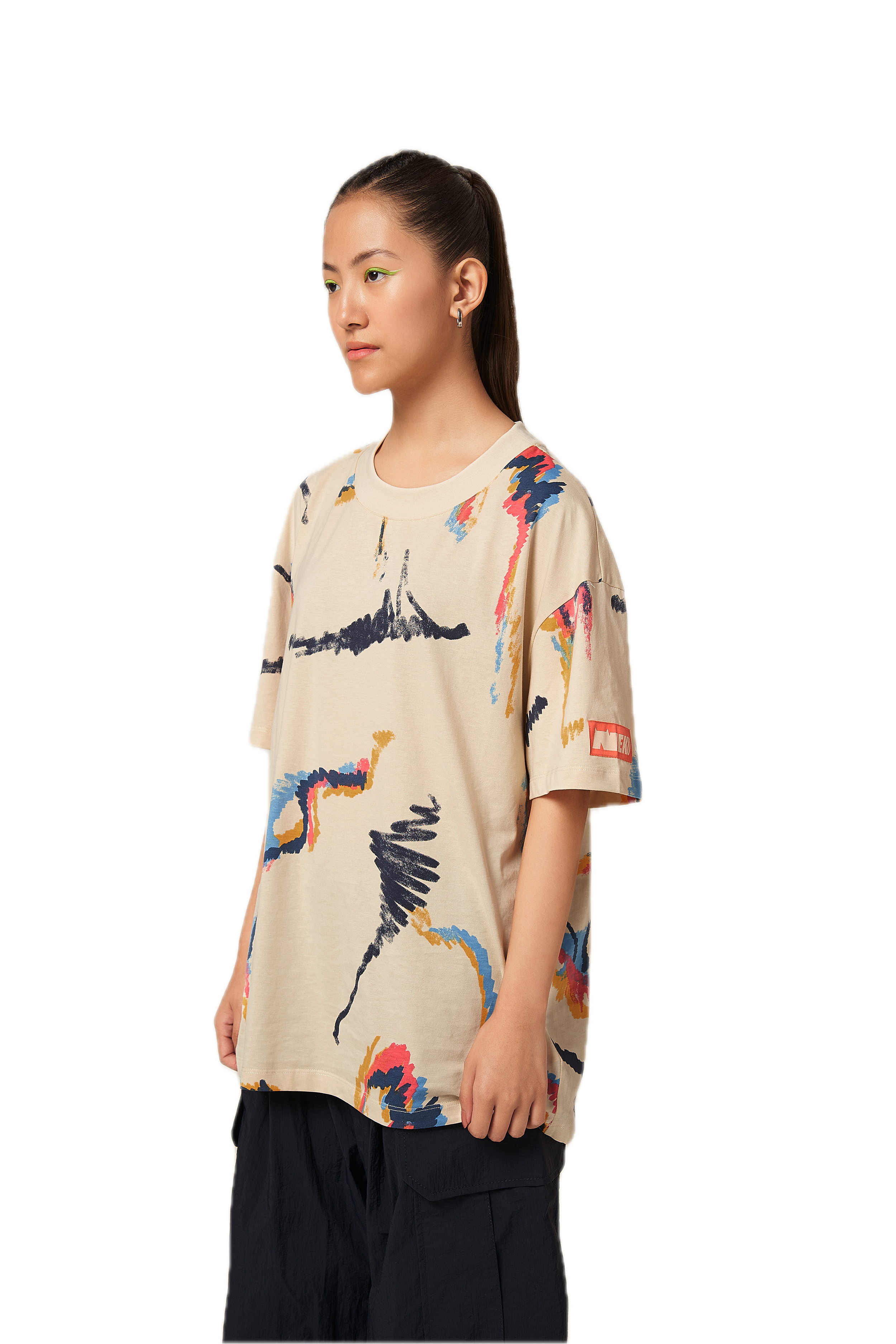 NEKO Multi Scribble T‐Shirt - view 5