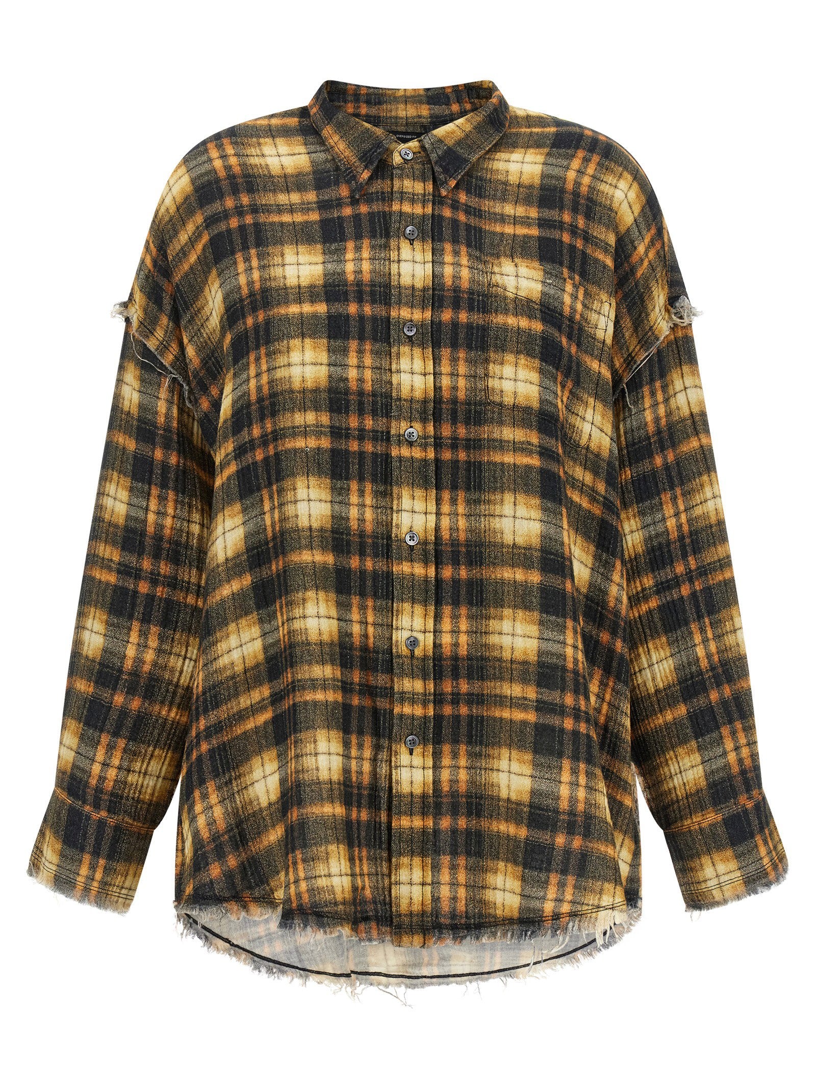 R13 Raw Cut Hem Shirt – 100% cotton