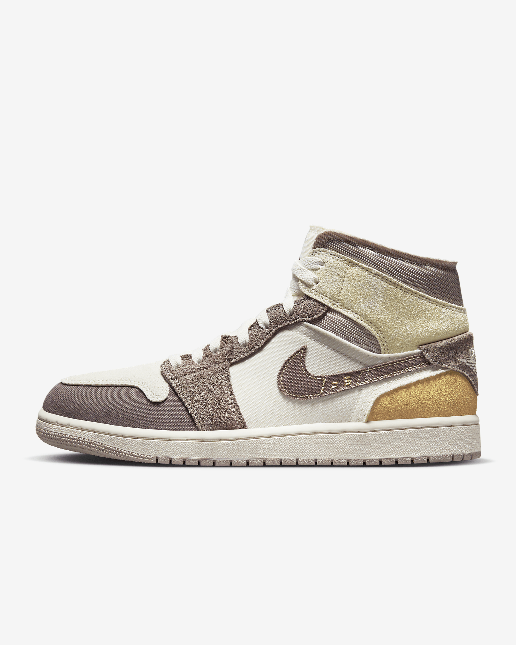 Kicks Machine Air Jordan 1 Mid SE Craft Taupe Haze Sale - view 5