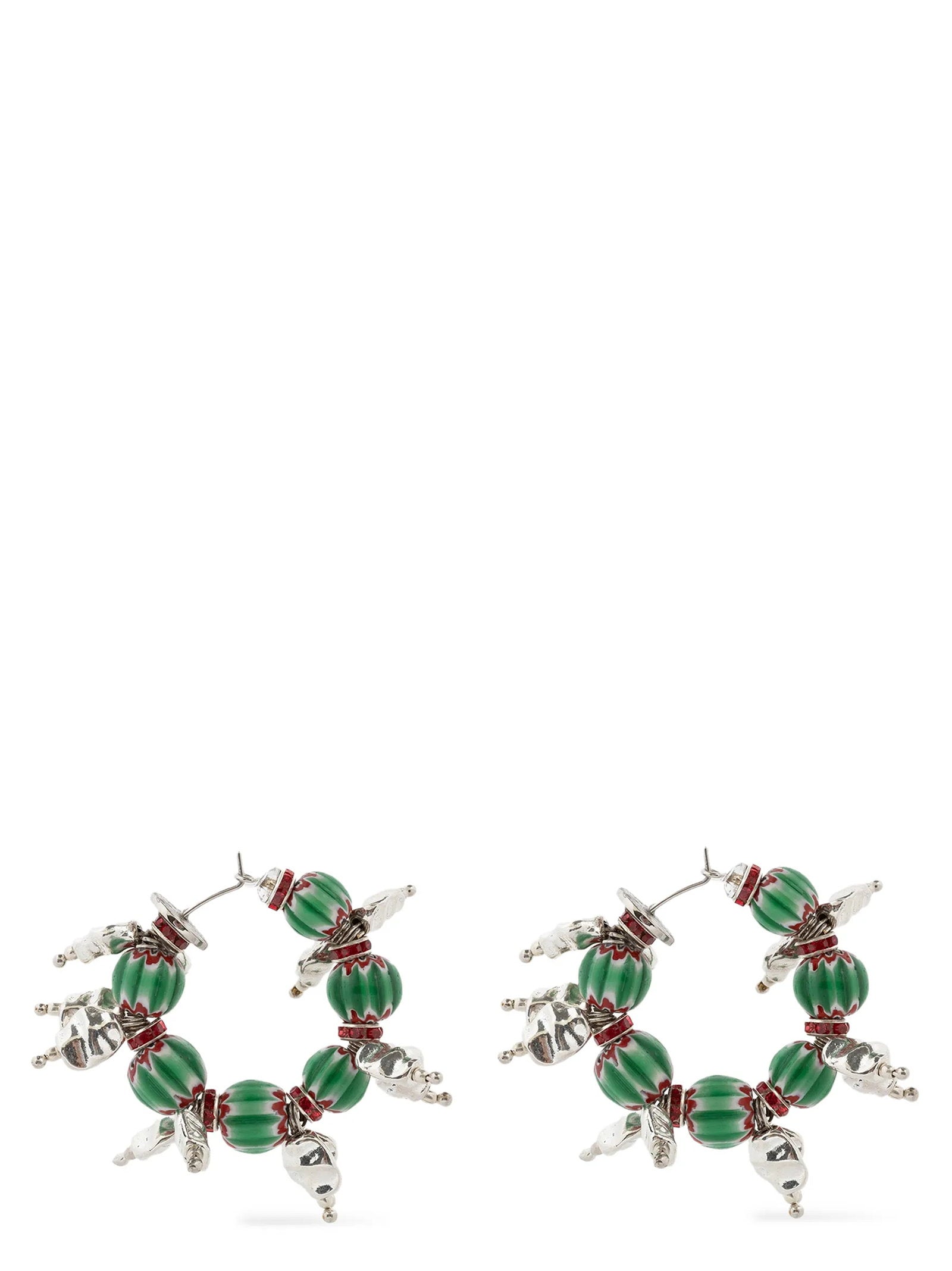 Dries Van Noten Rings Earrings With Beads - view 2