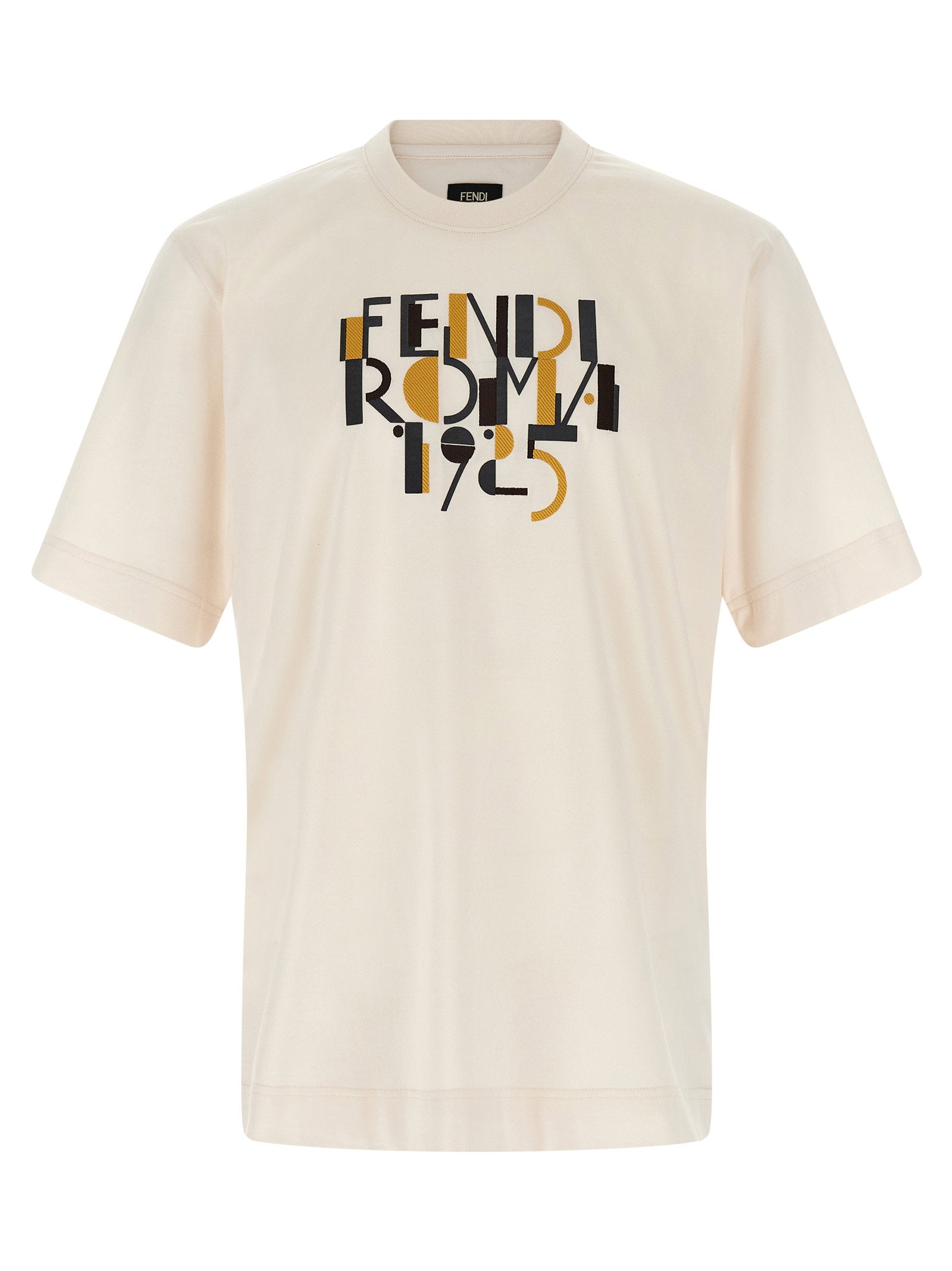 Fendi Roma 1925 Print T-shirt – 100% cotton