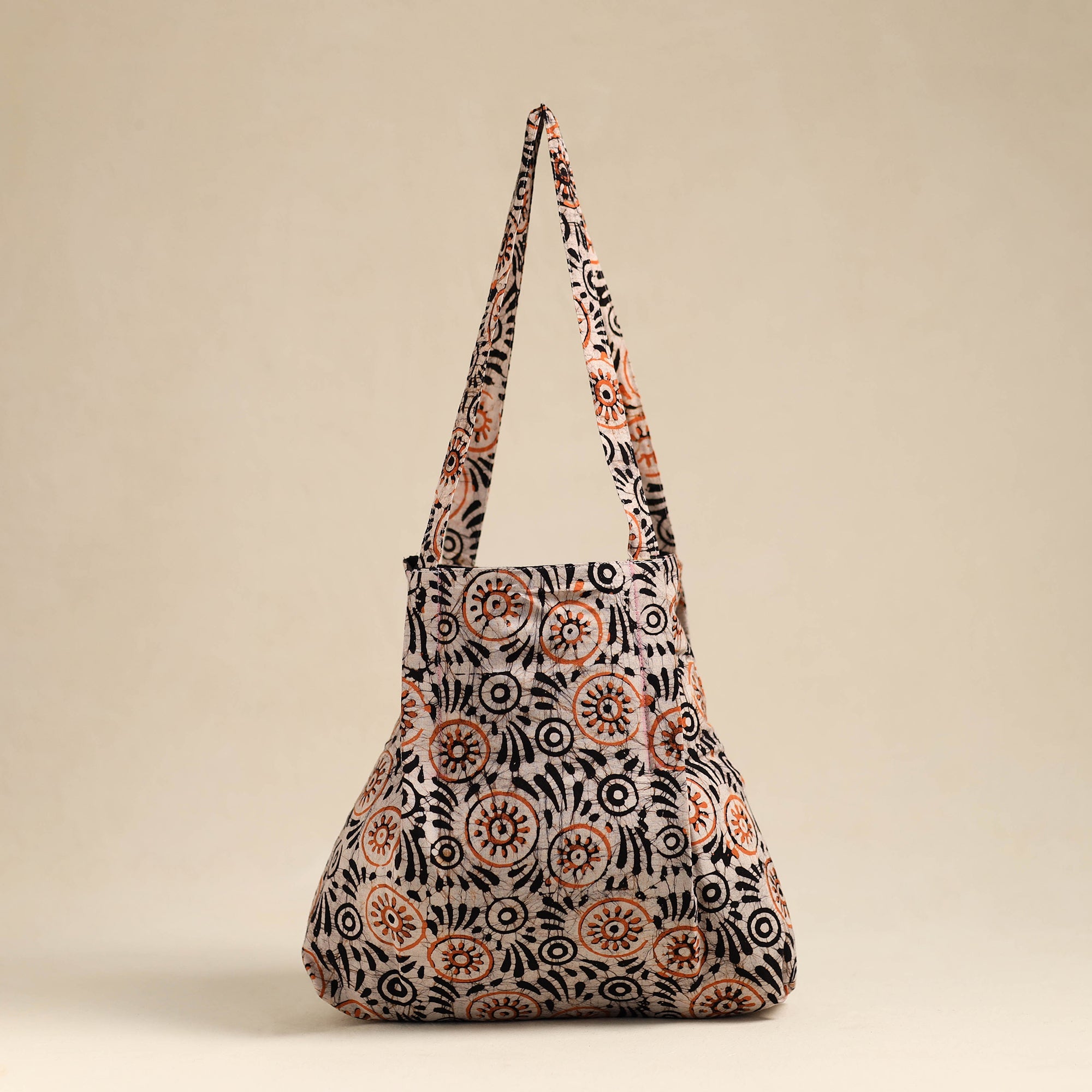 NOORI BAZAR Black - Handcrafted Cotton Jhola Bag 16