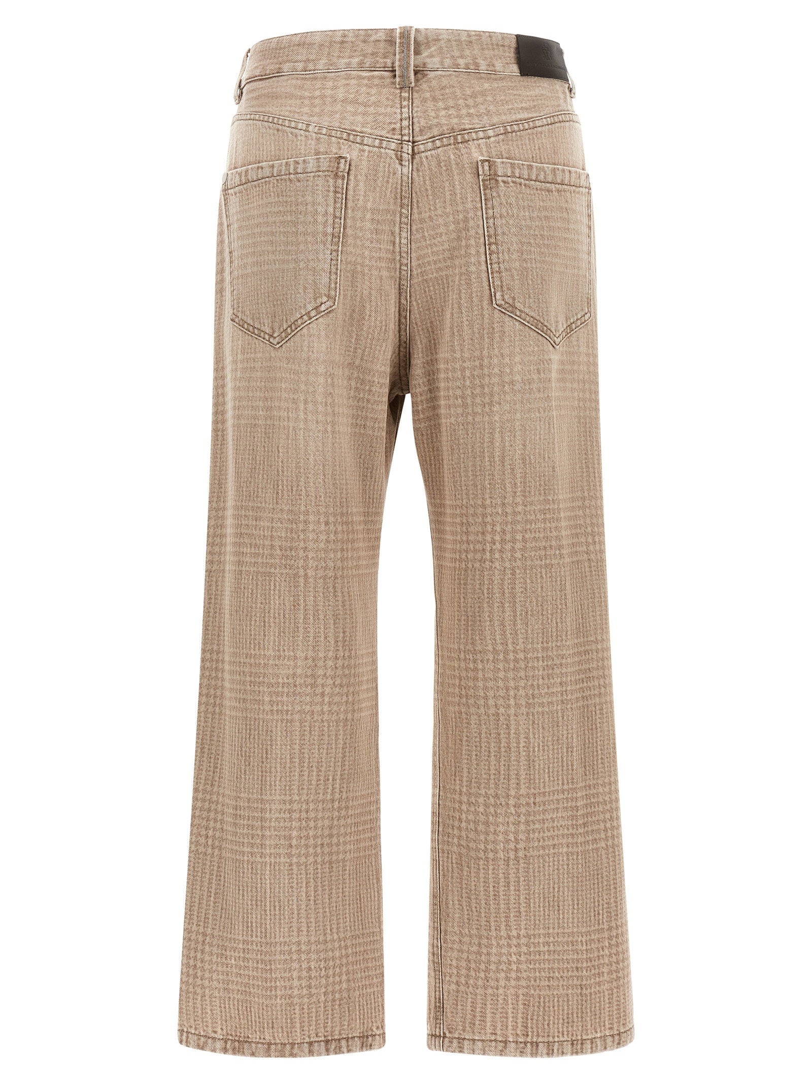 Brunello Cucinelli Prince Of Wales Jeans – 100% cotton - view 2