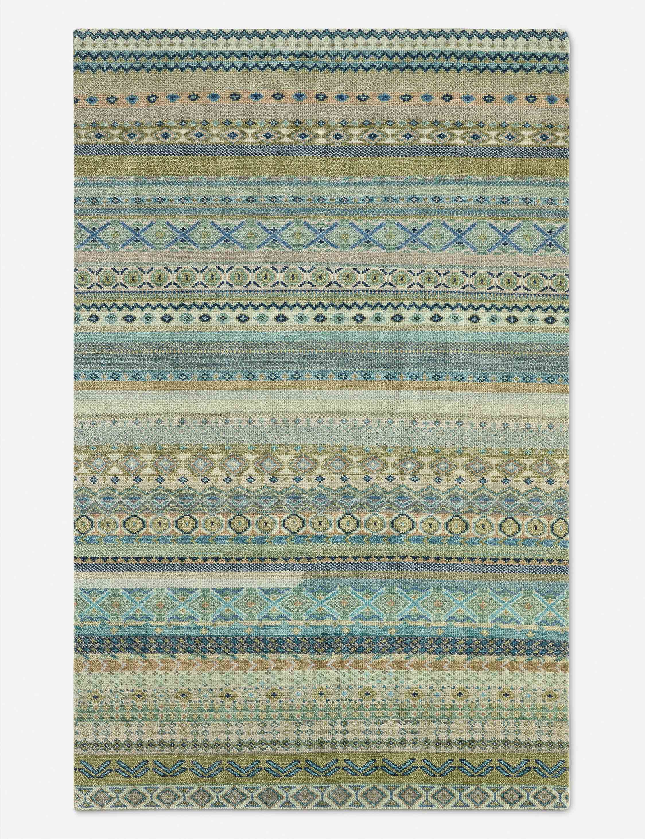 Lulu and Georgia Sufyan Hand-Knotted Wool Rug