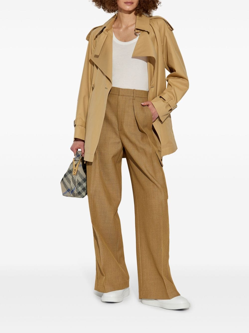 Burberry Trench coat with belt – Cotton 100% - view 2