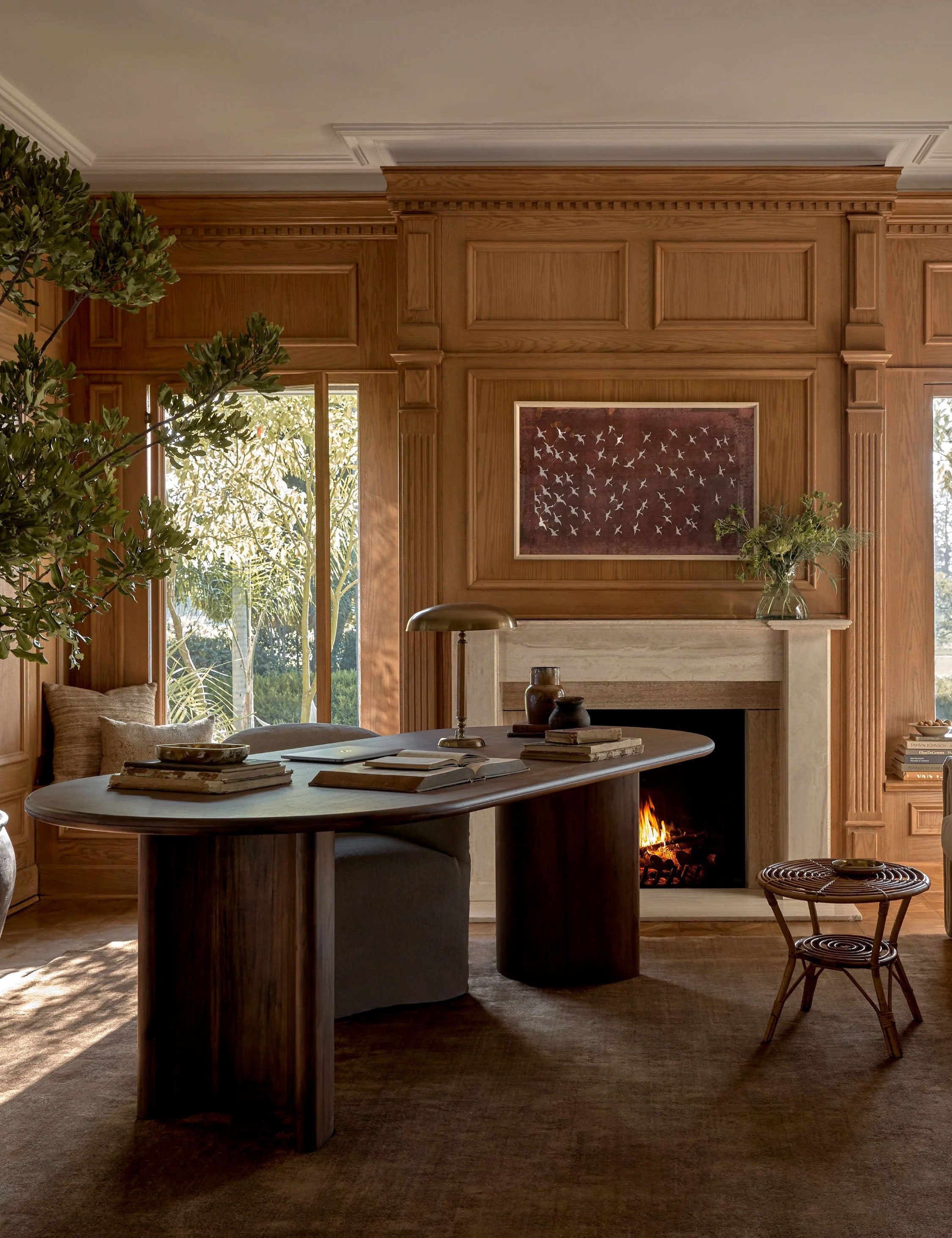 Lulu and Georgia Gilda Oval Dining Table - view 22