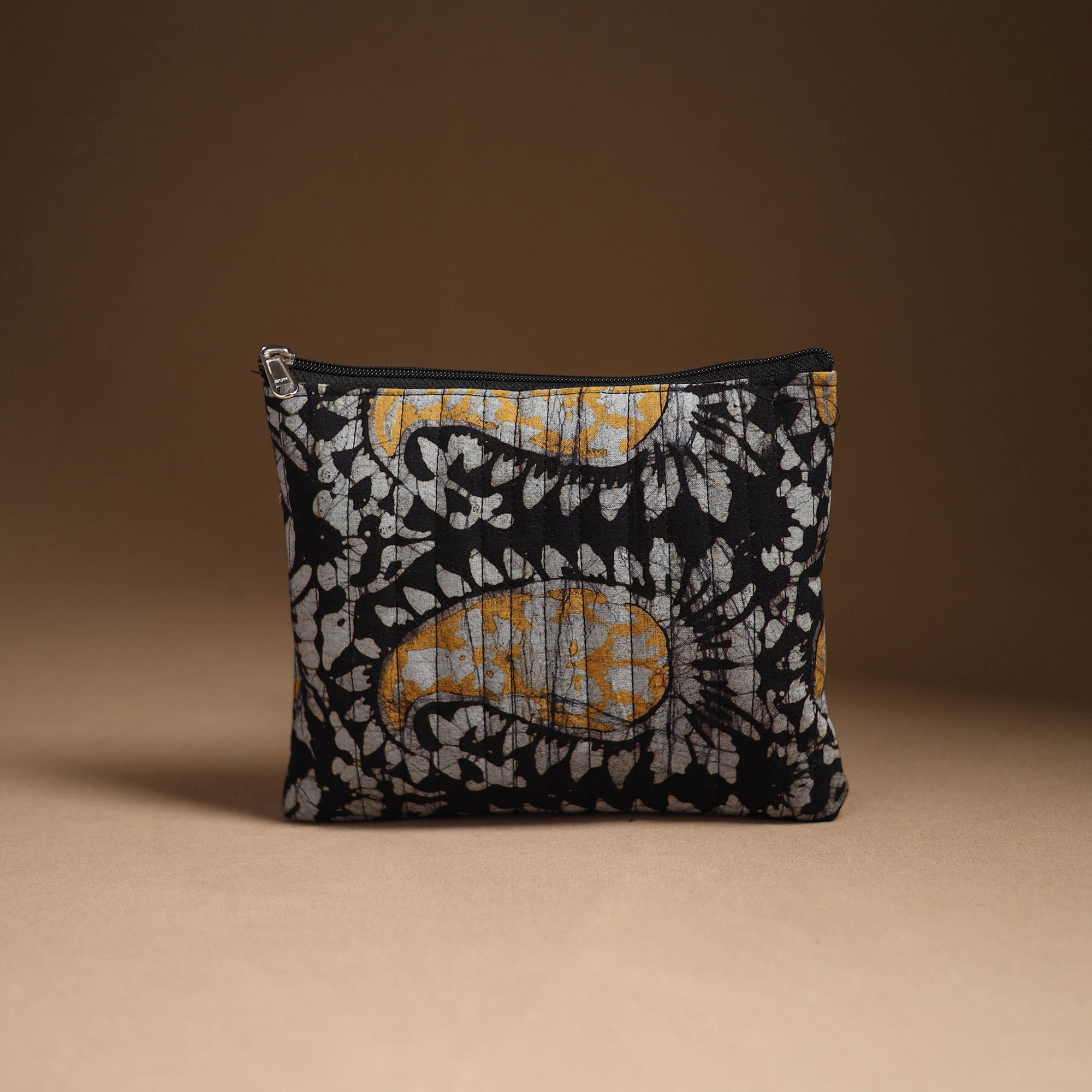 NOORI BAZAR Black - Handmade Cotton Utility Pouch Set 04 - view 2