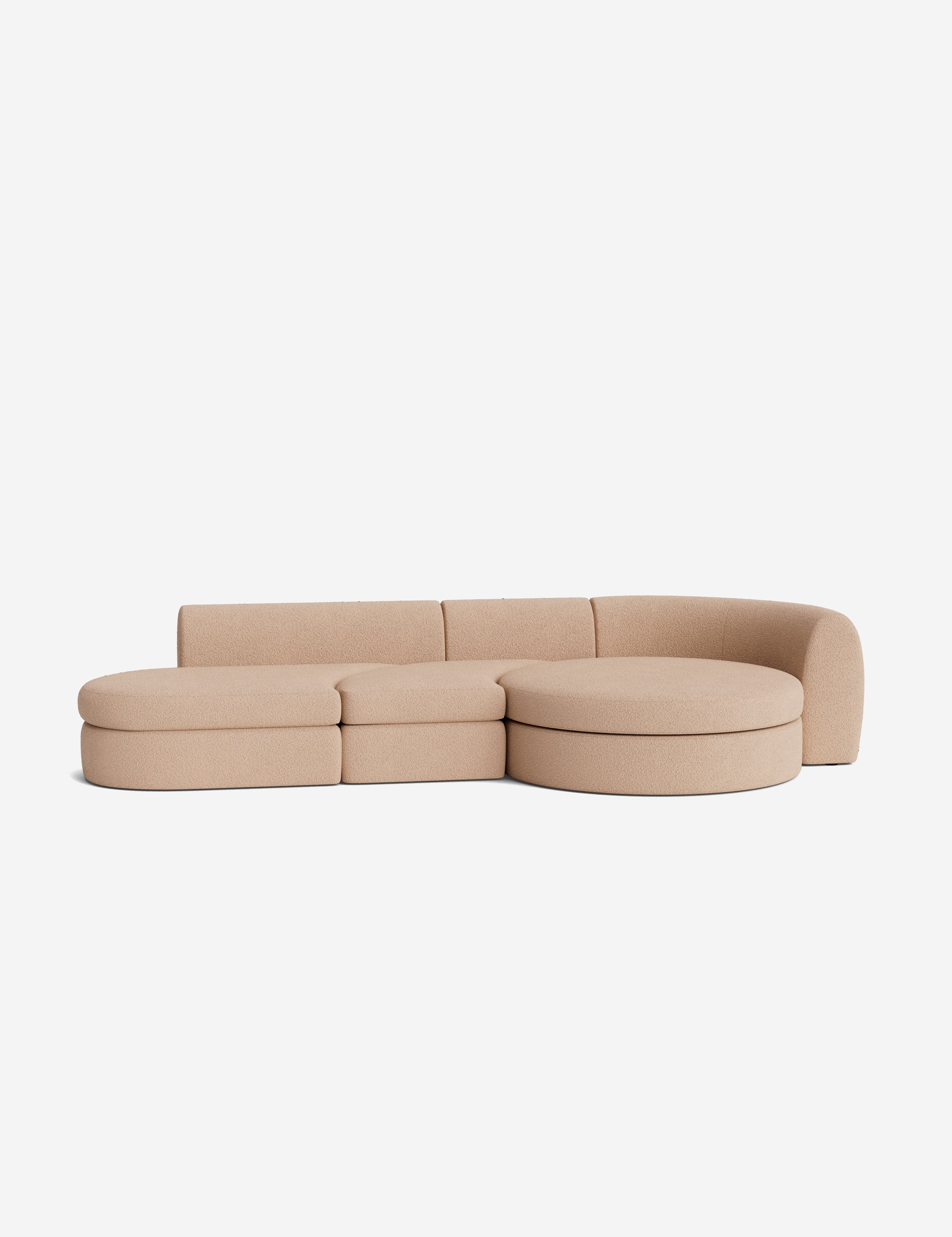 Lulu and Georgia Buckley Modular Chaise Sectional Sofa - view 184