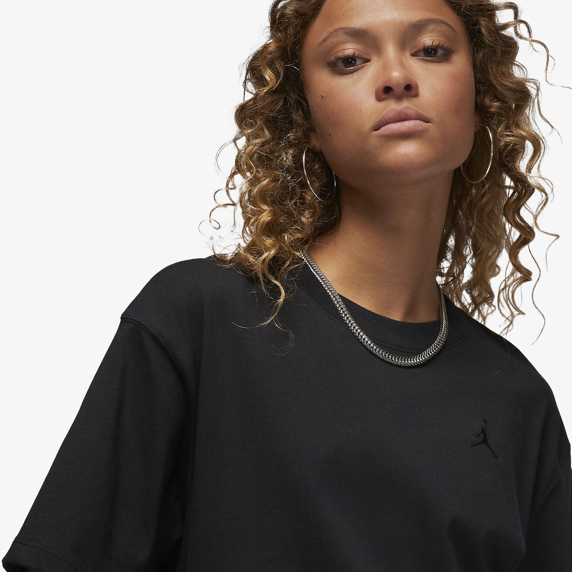 Jordan | ESSENTIALS TOP { BLACK - view 3