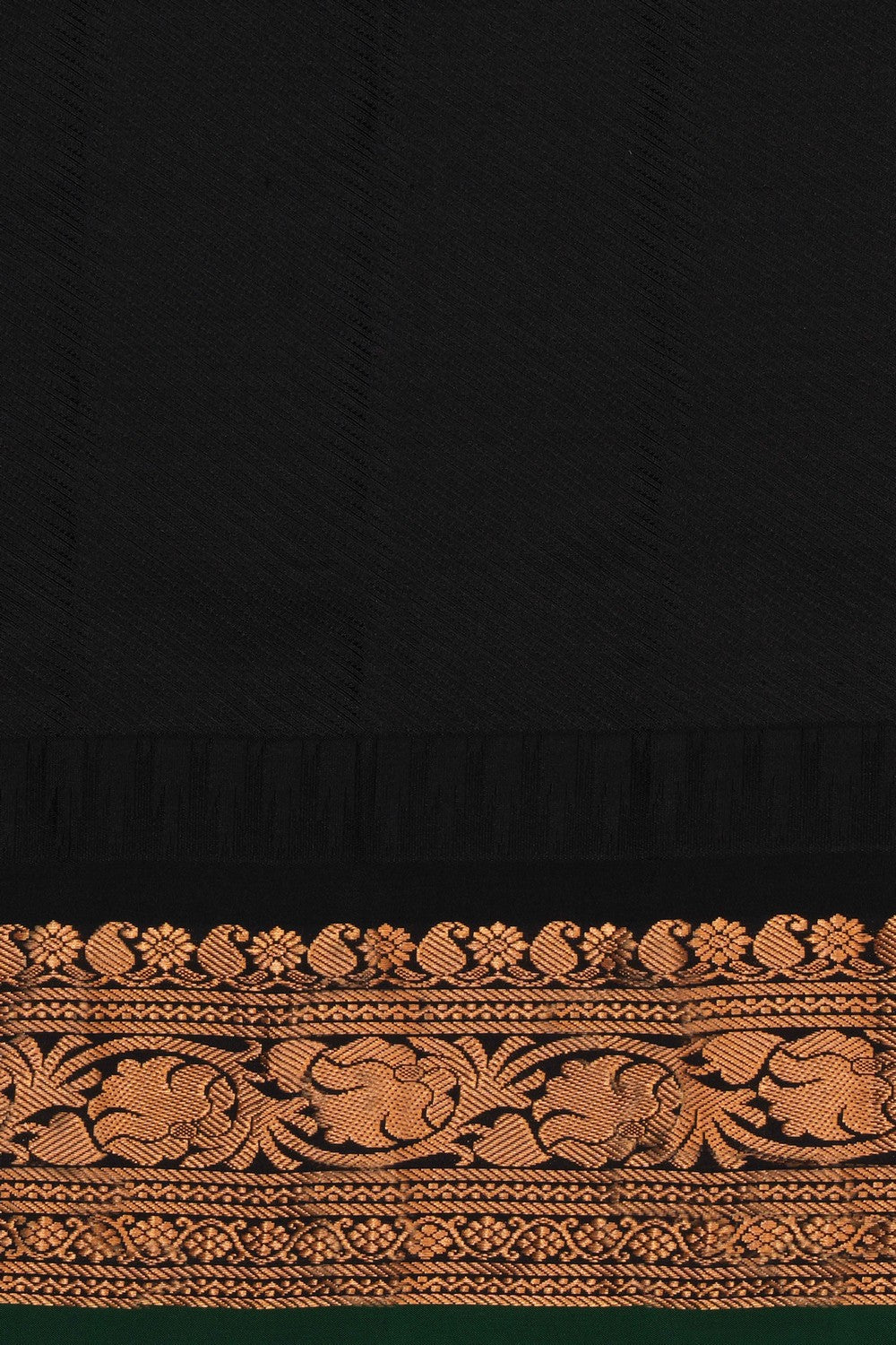 Kalanjali Gadwal Silk Moss Pink Saree – Women's - view 4