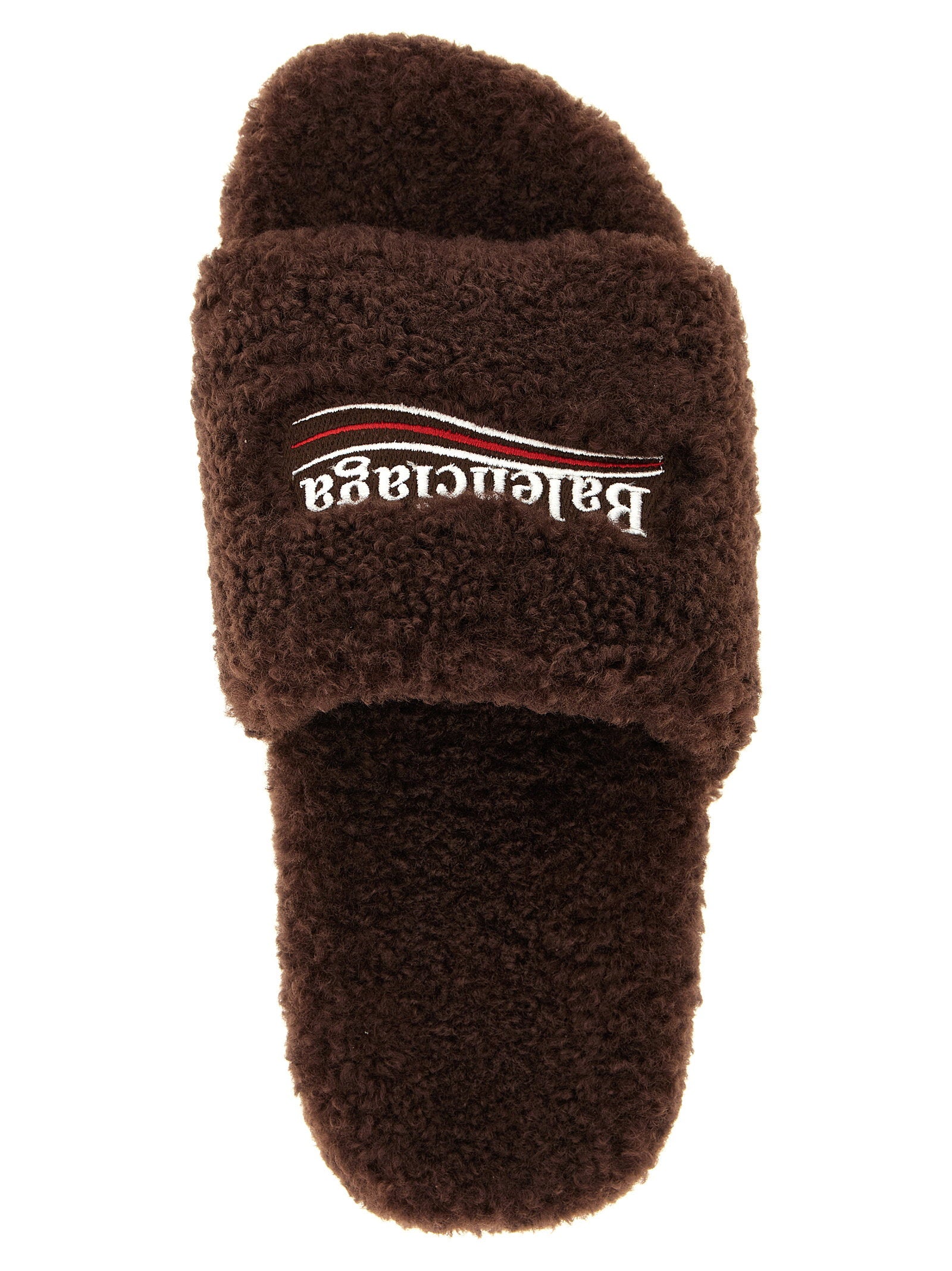 Balenciaga Furry Open Sandals – 100% polyester - view 4