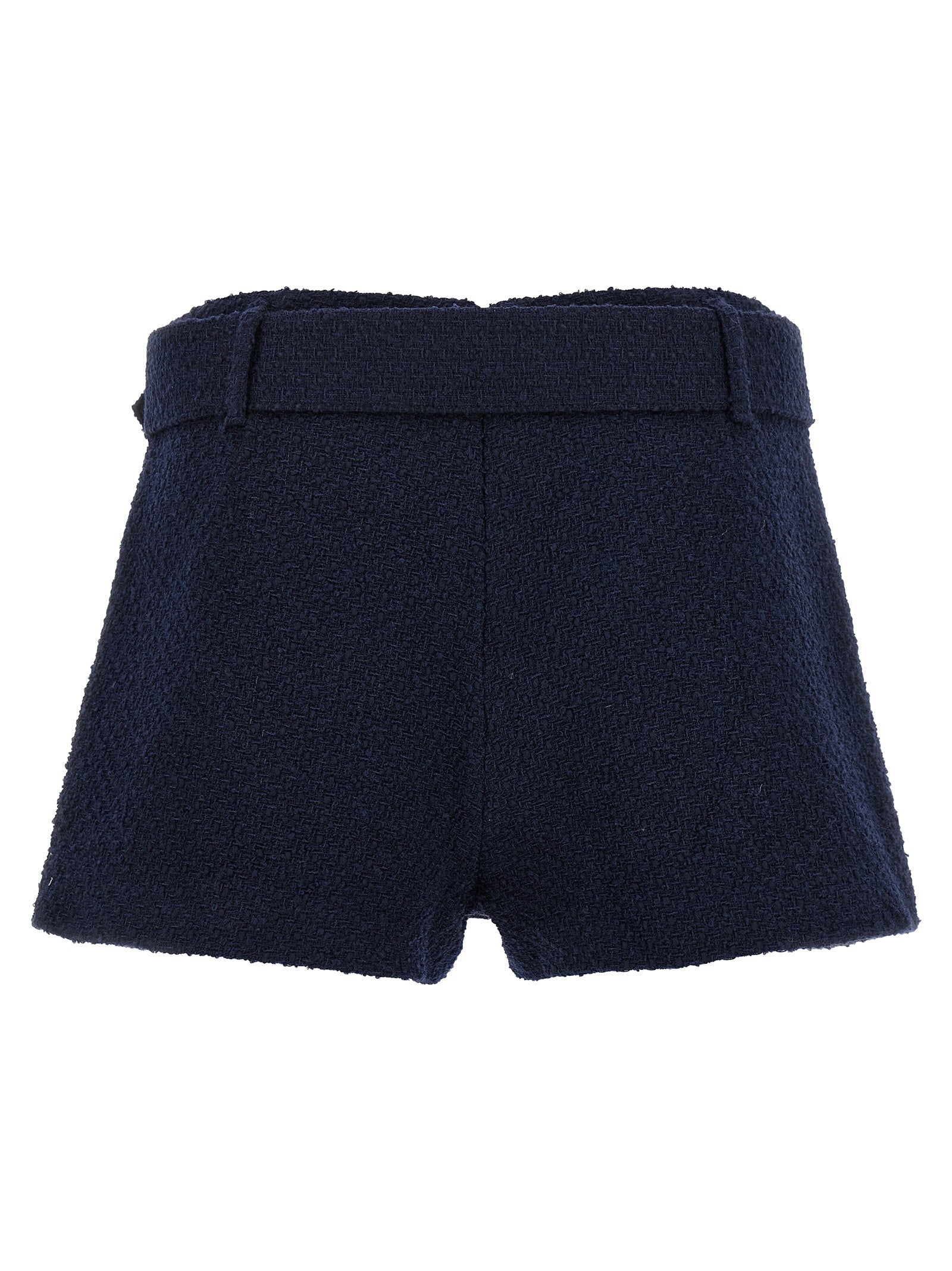 Self-Portrait Bouclé Wool Skort - view 2