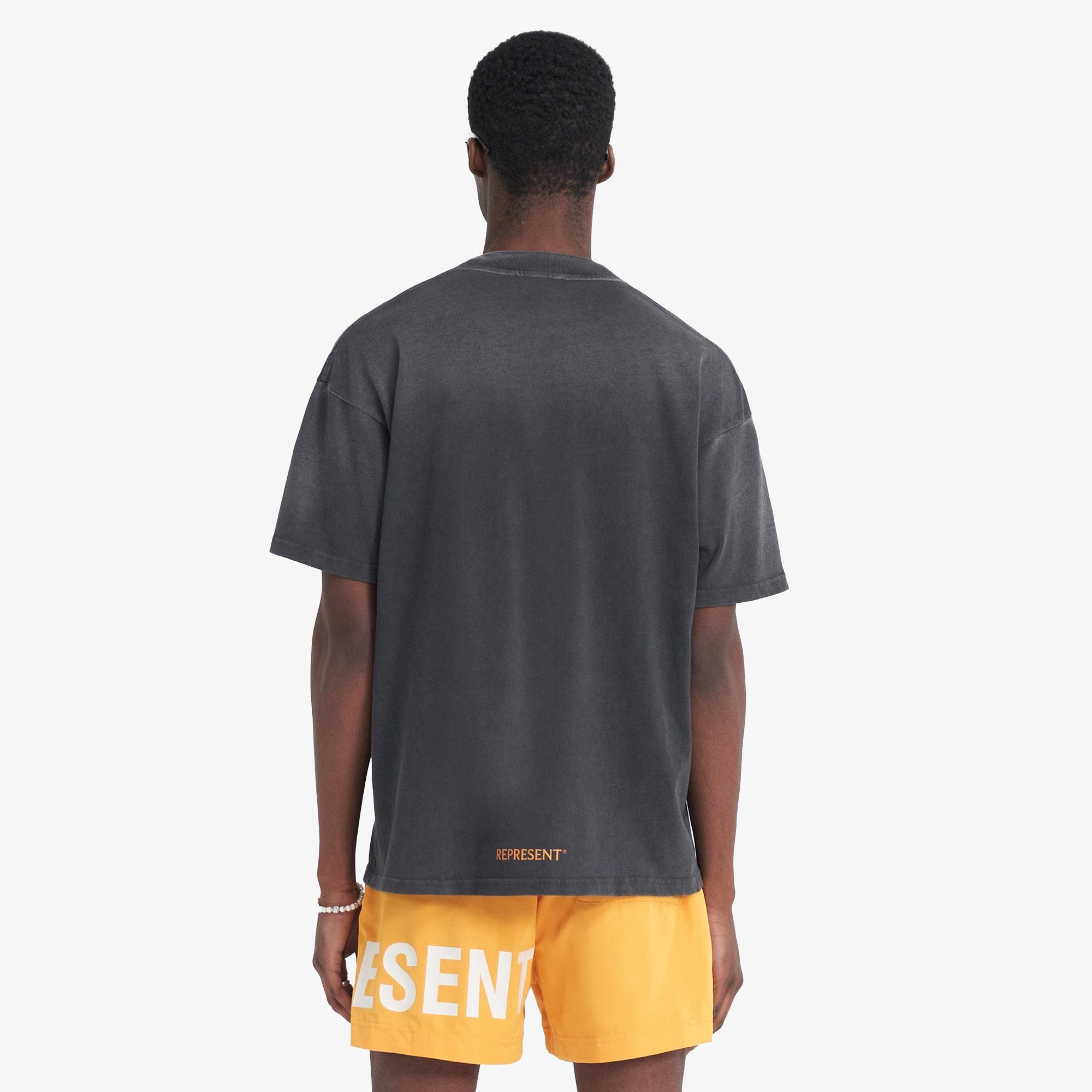 Represent | Higher Truth T-shirt { Aged Black - view 2